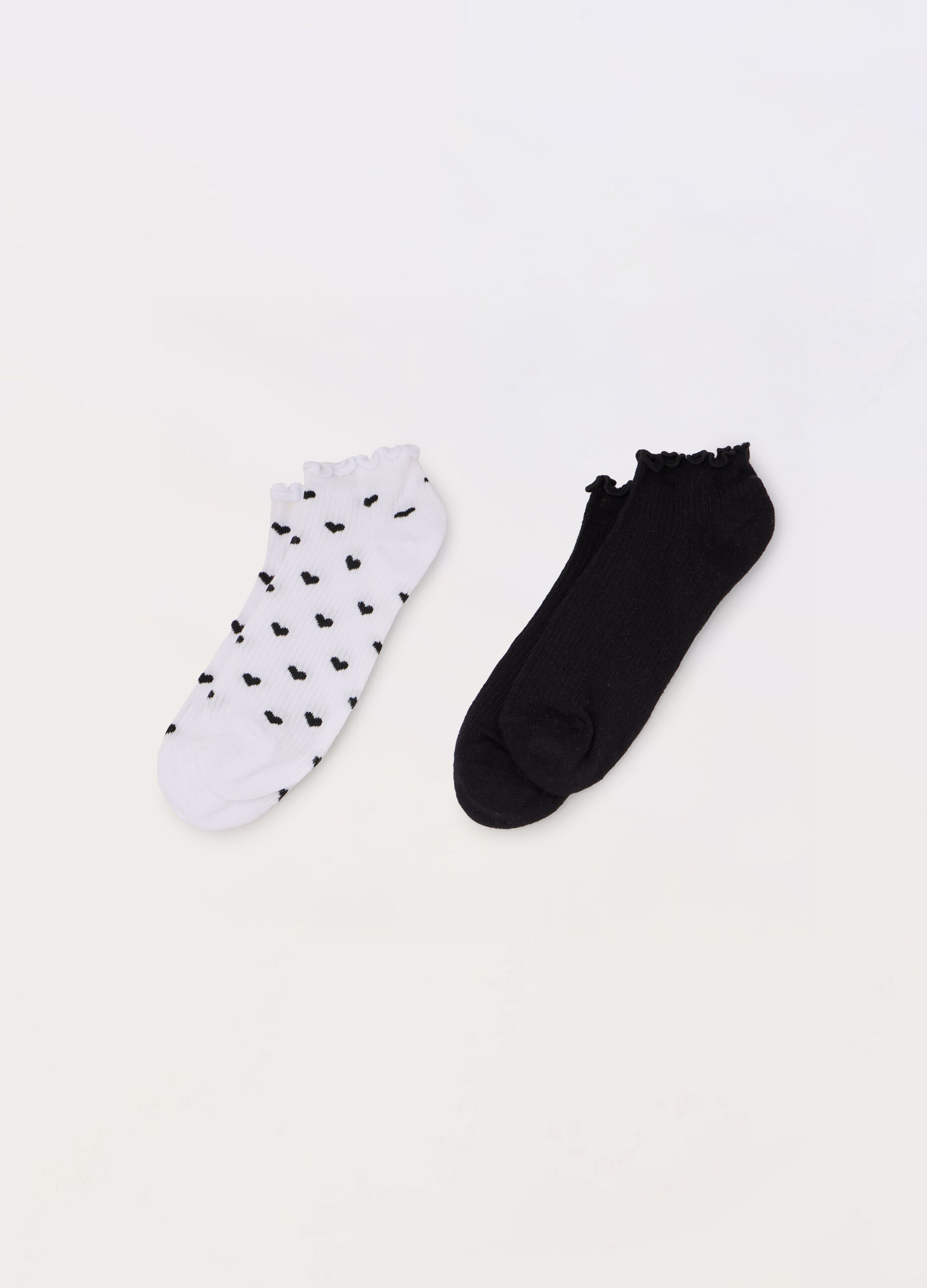 Pack 2 calze in misto cotone donna_0