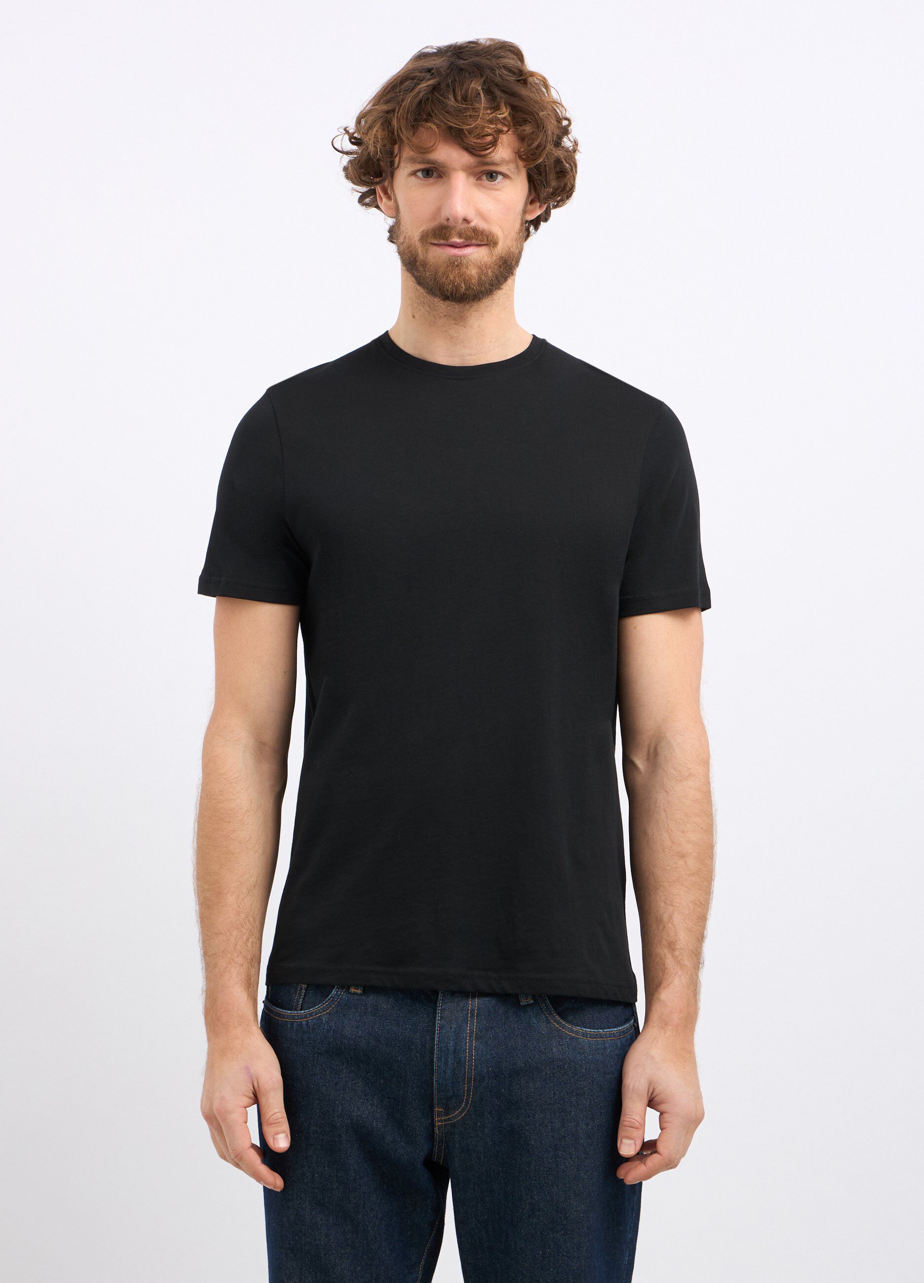 T-shirt in puro cotone uomo_0