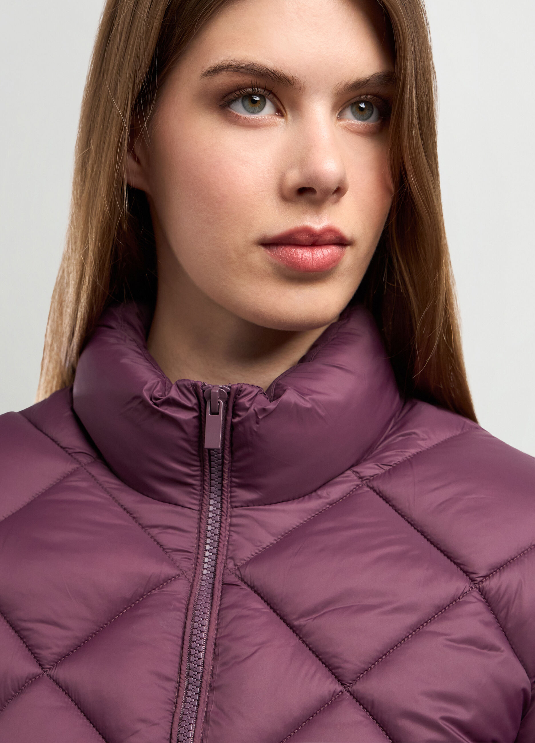 Giubbino imbottito full zip donna_2