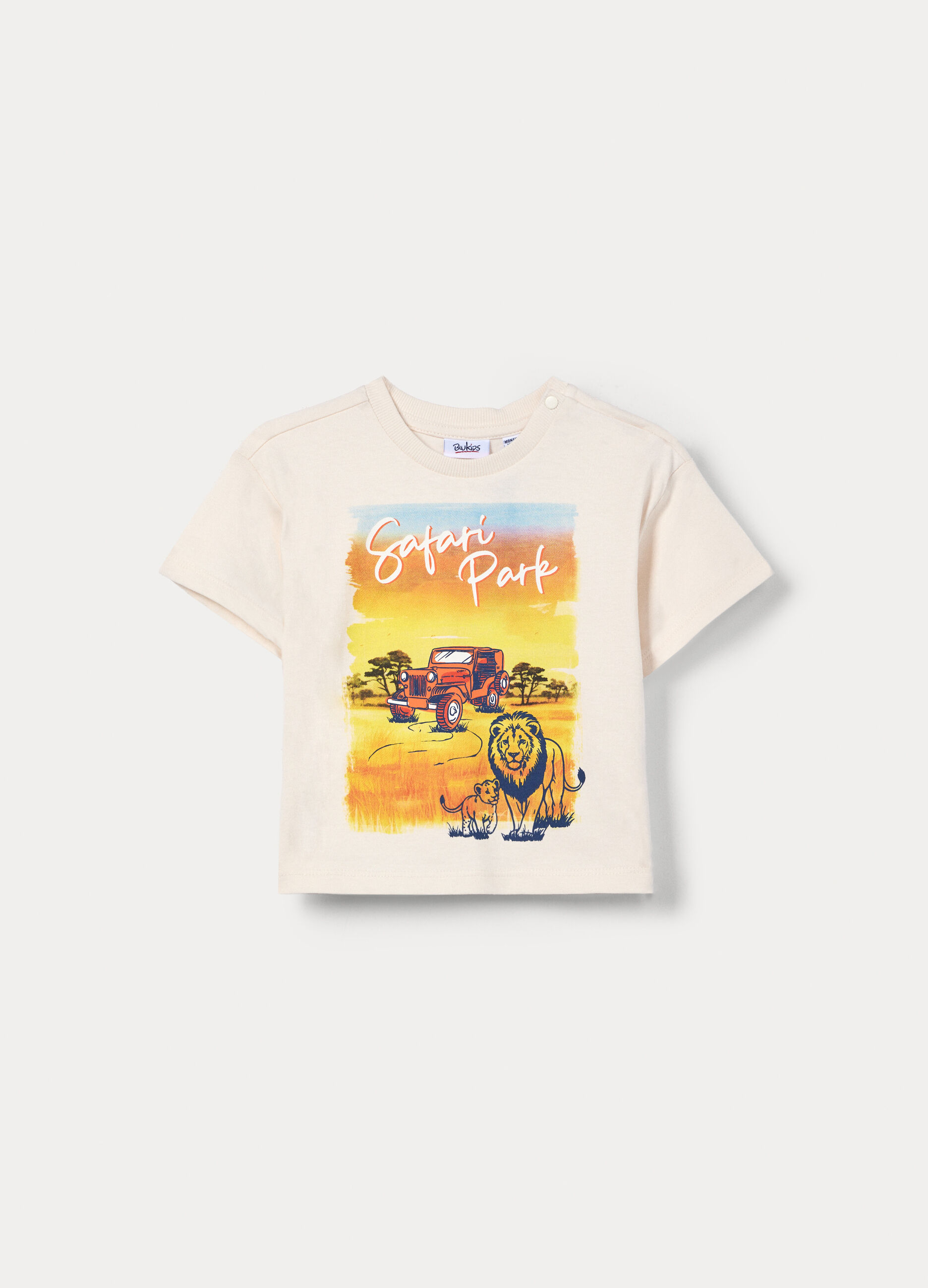 T-shirt in jersey di puro cotone bimbo_0