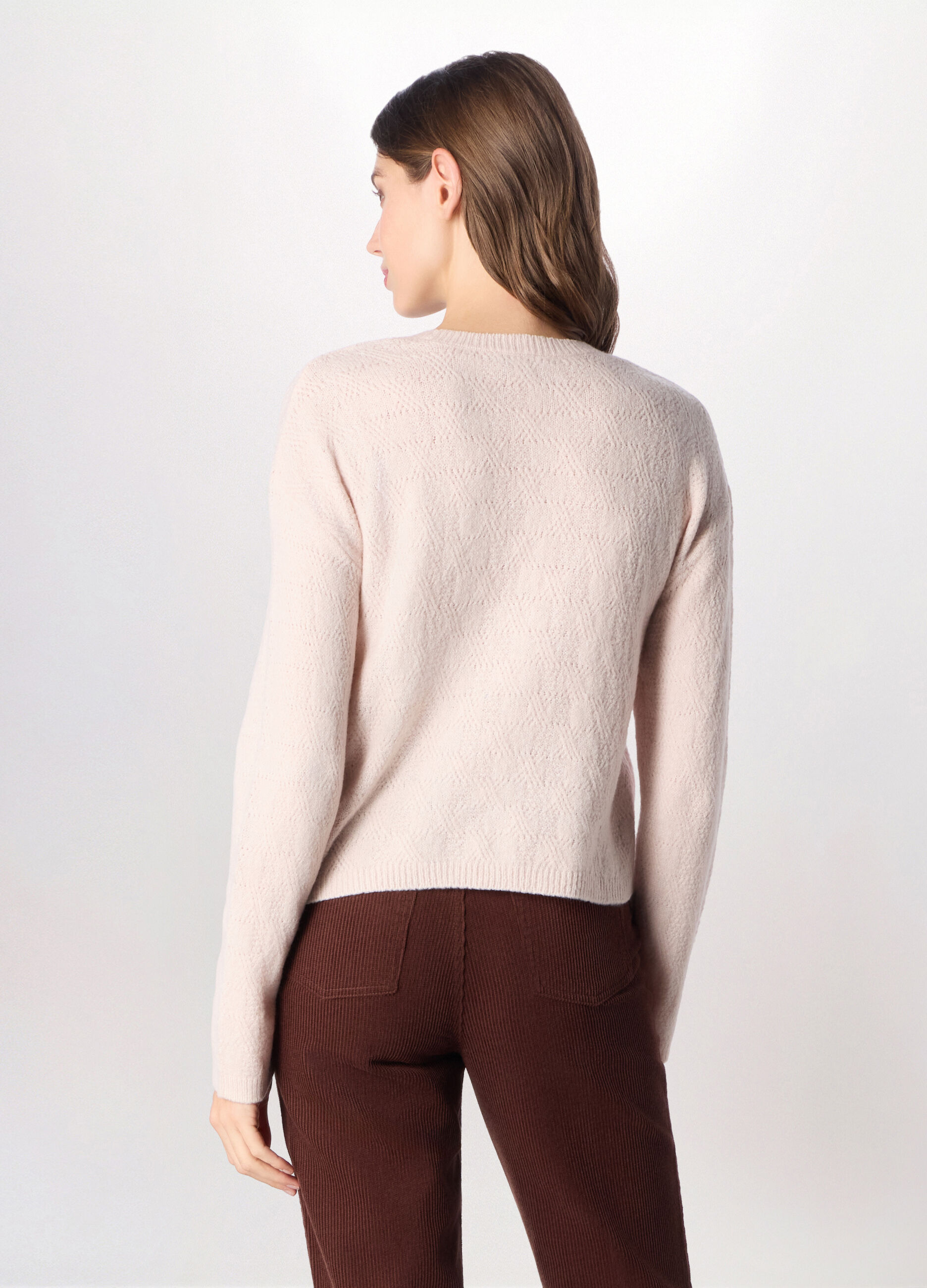 Tricot girocollo donna_1