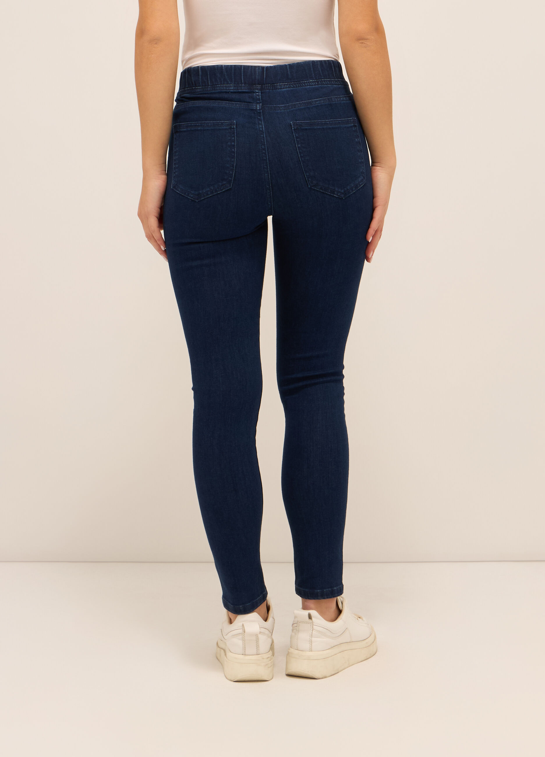 Jeggings in stretch denim donna_1