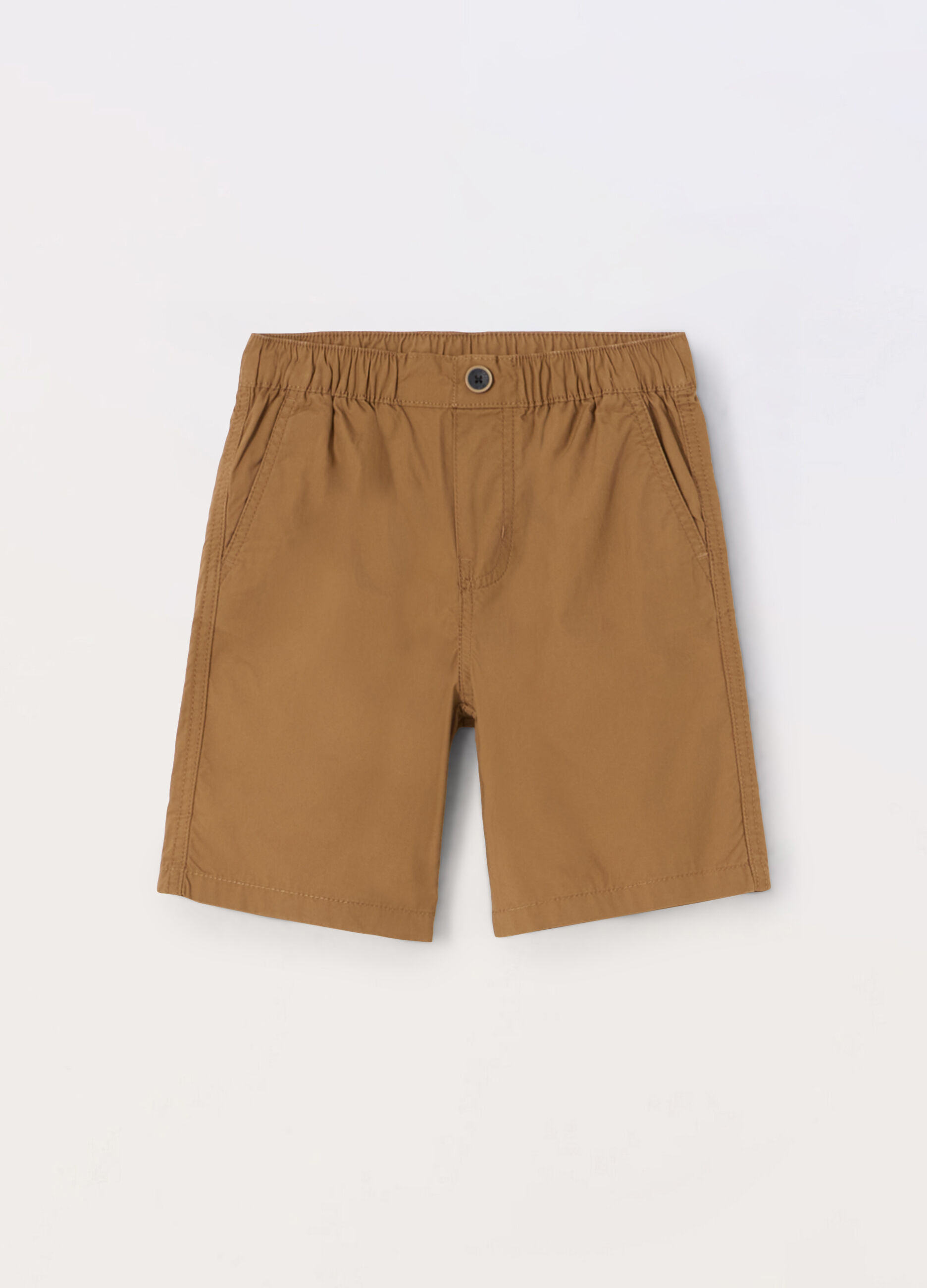 Shorts in popeline di puro cotone bambino_0