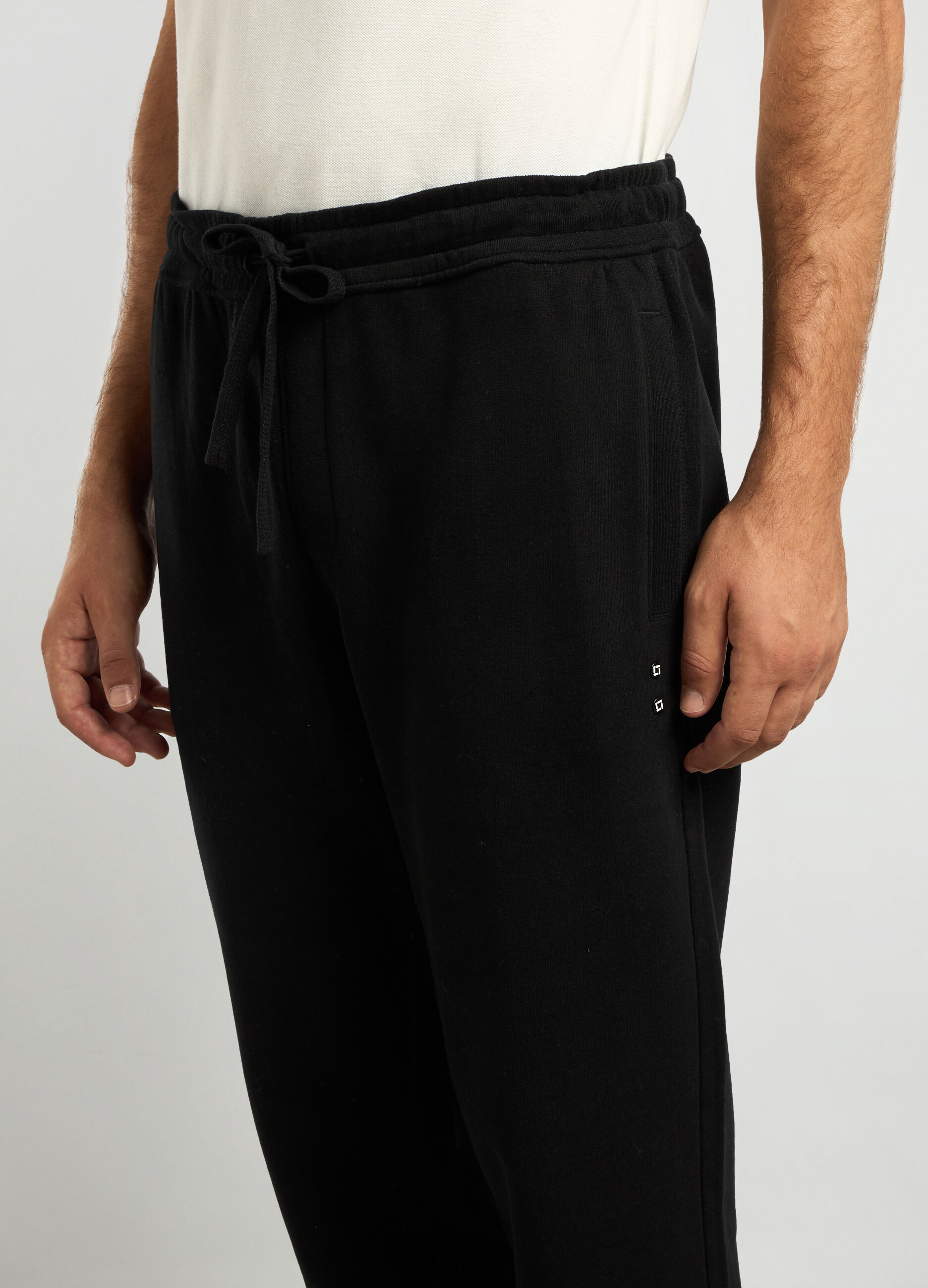 Joggers in felpa di cotone uomo_2