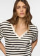 T-shirt con scollo a V donna_2