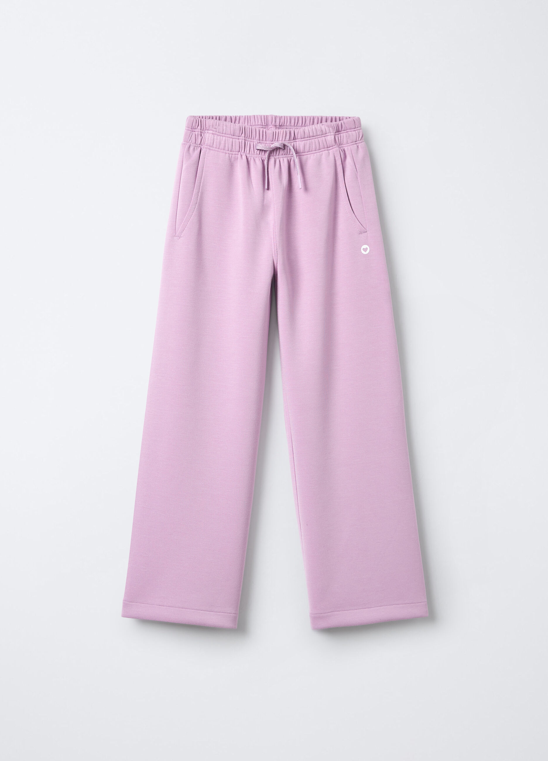 Jogger misto modal stretch bambina_0