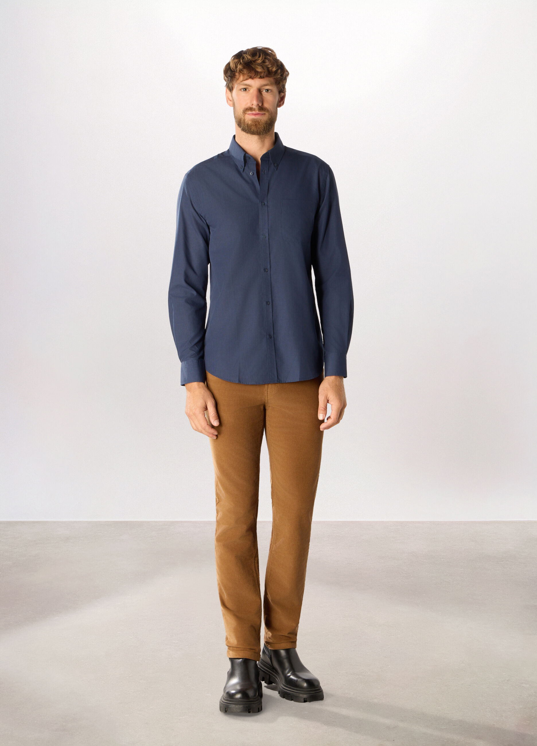 Jeans skinny fit in denim stretch uomo_0