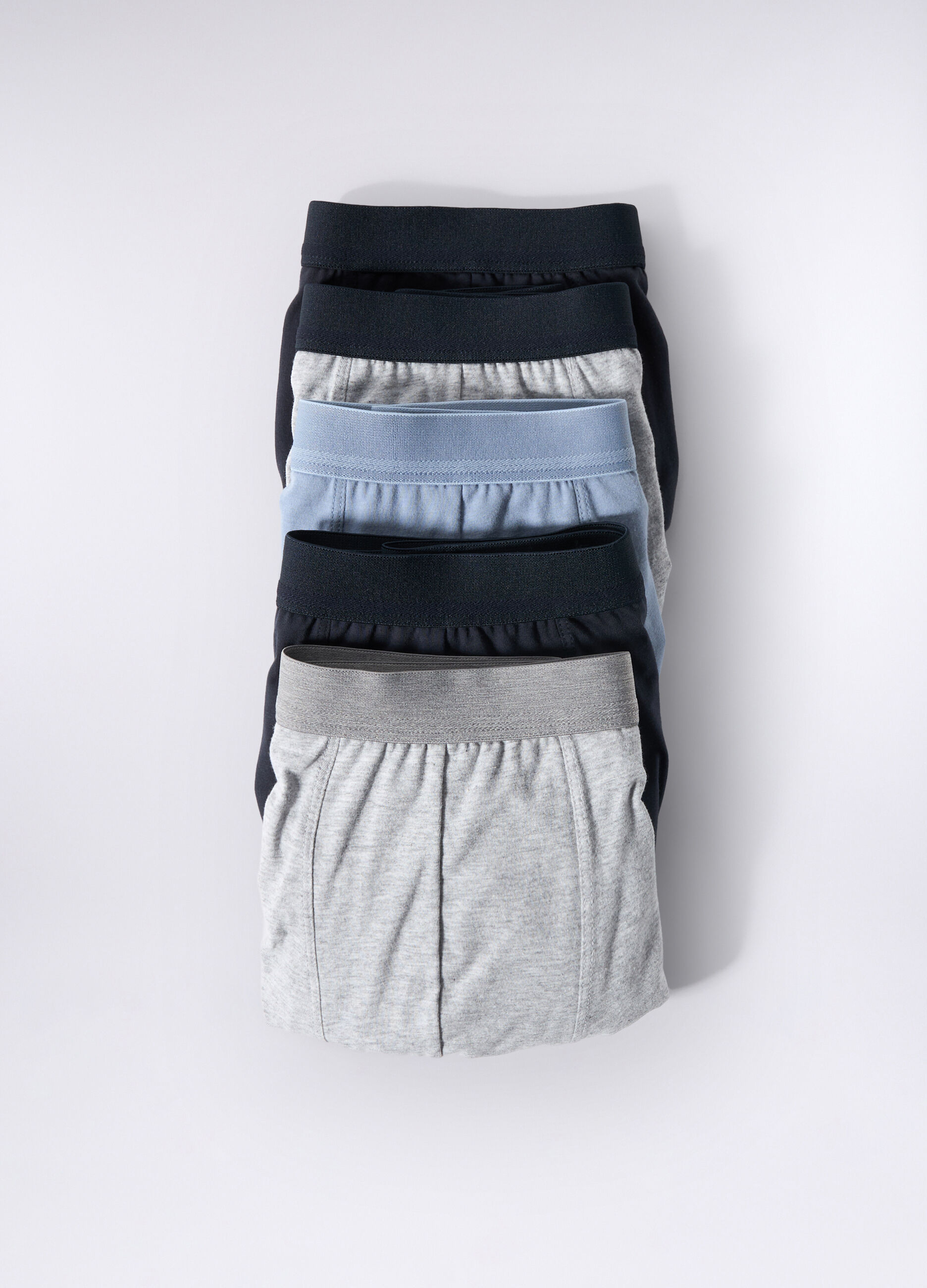 5 pack boxer in cotone con elastico uomo_0