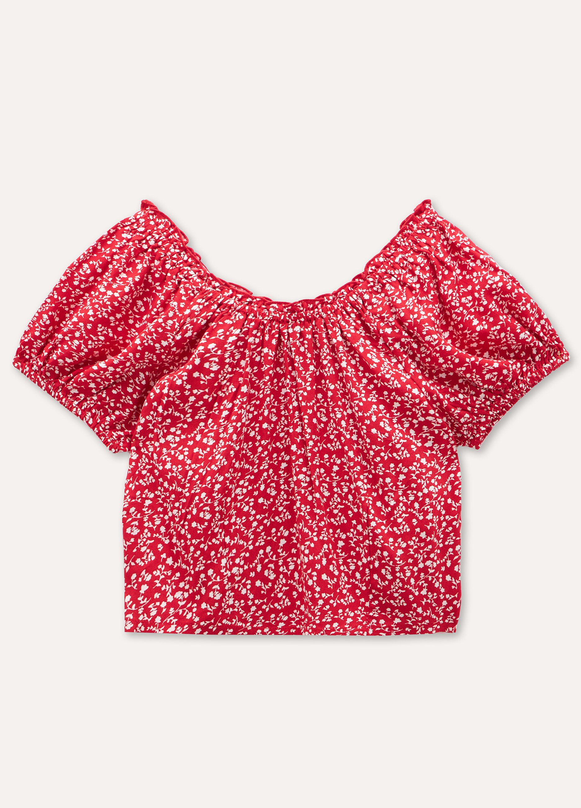 Blusa in pura viscosa ragazza_0