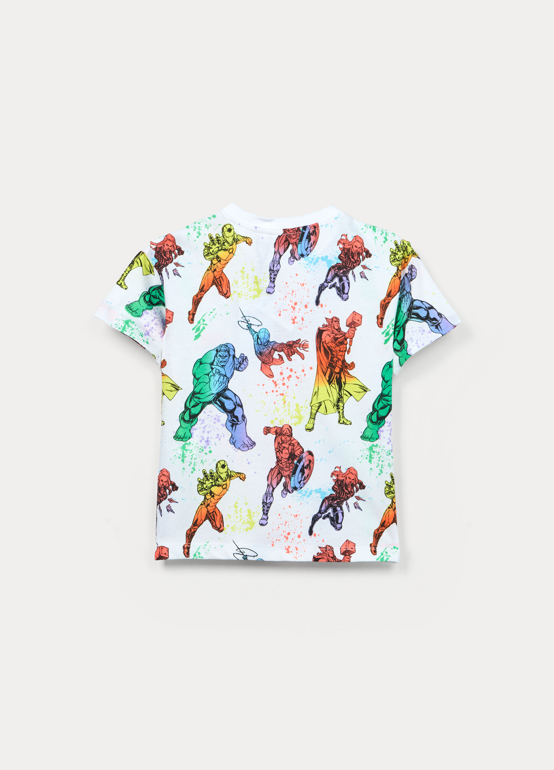 T-shirt Marvel in jersey di puro cotone bambino_1