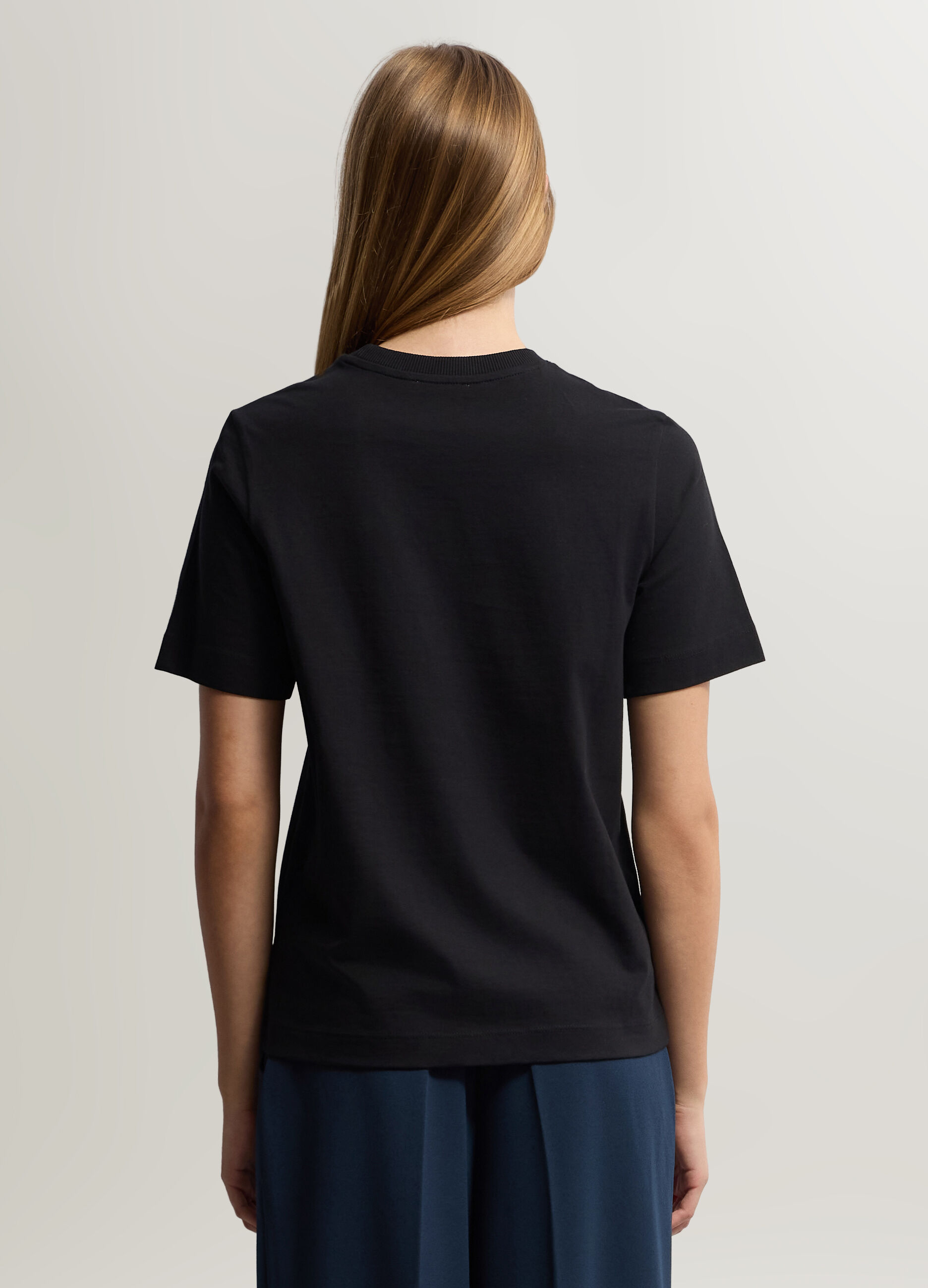 T-shirt girocollo donna_1