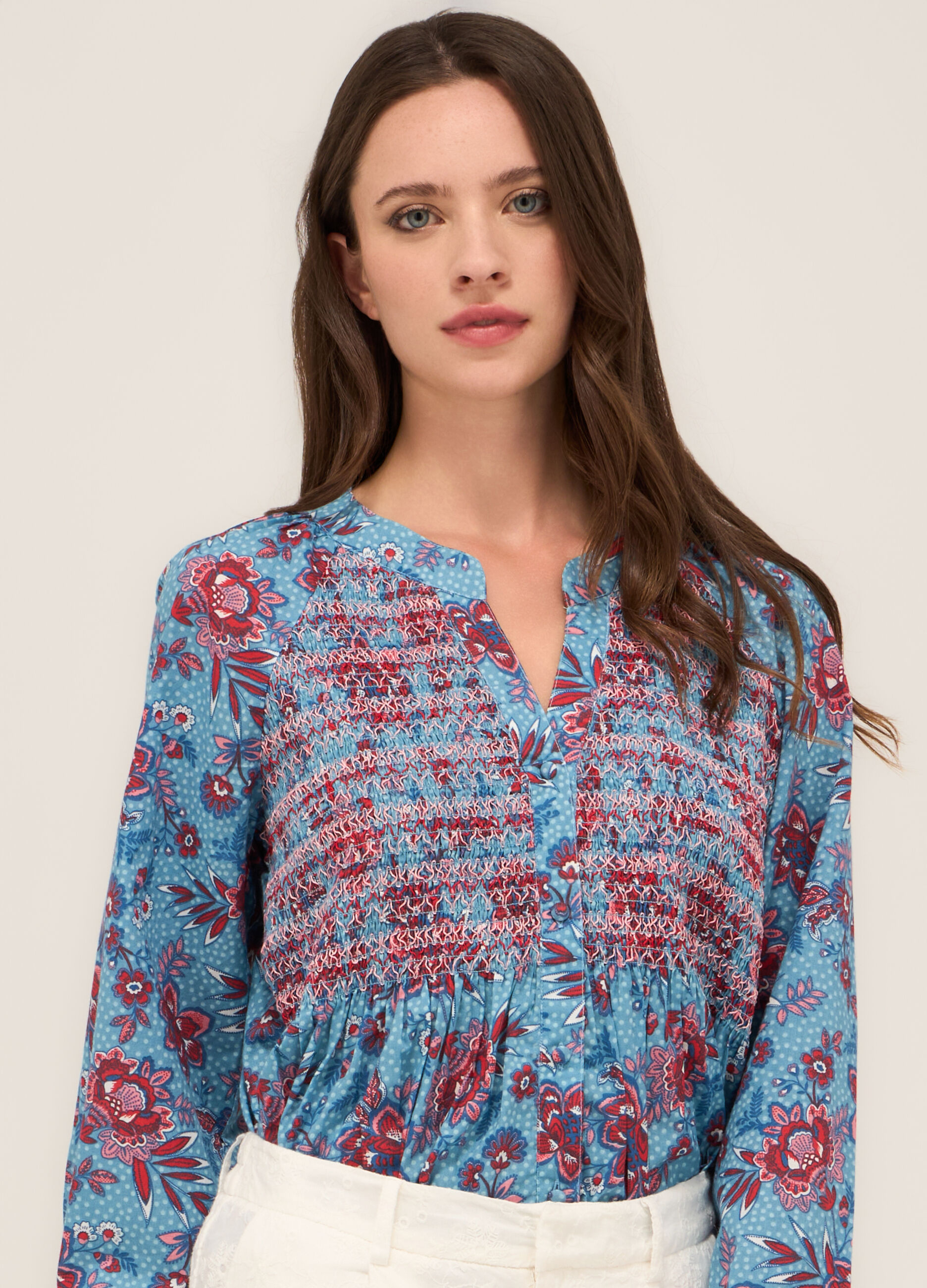 Camicia in puro cotone donna_2