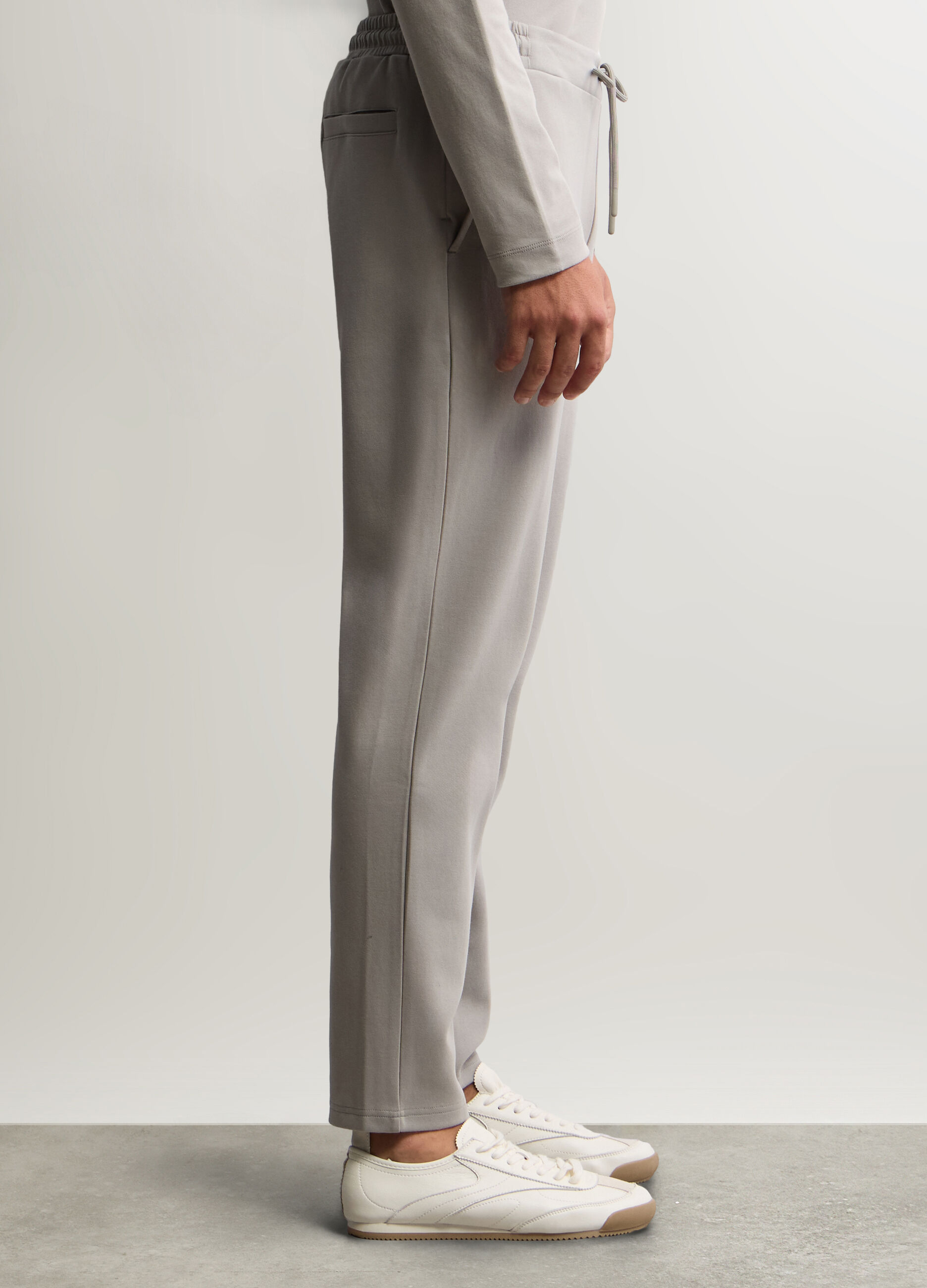 Jogger in interlock misto cotone uomo_1