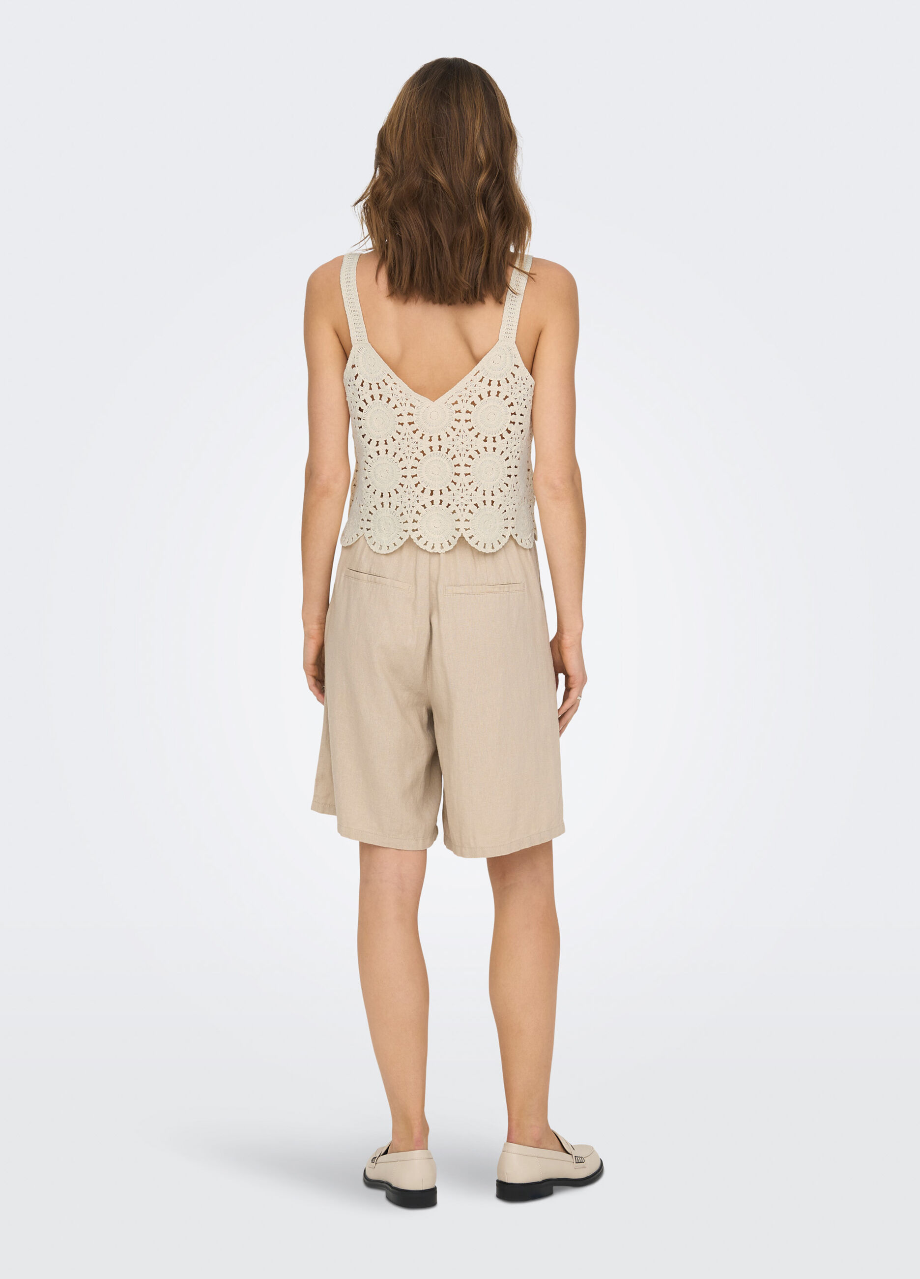 Top crochet donna