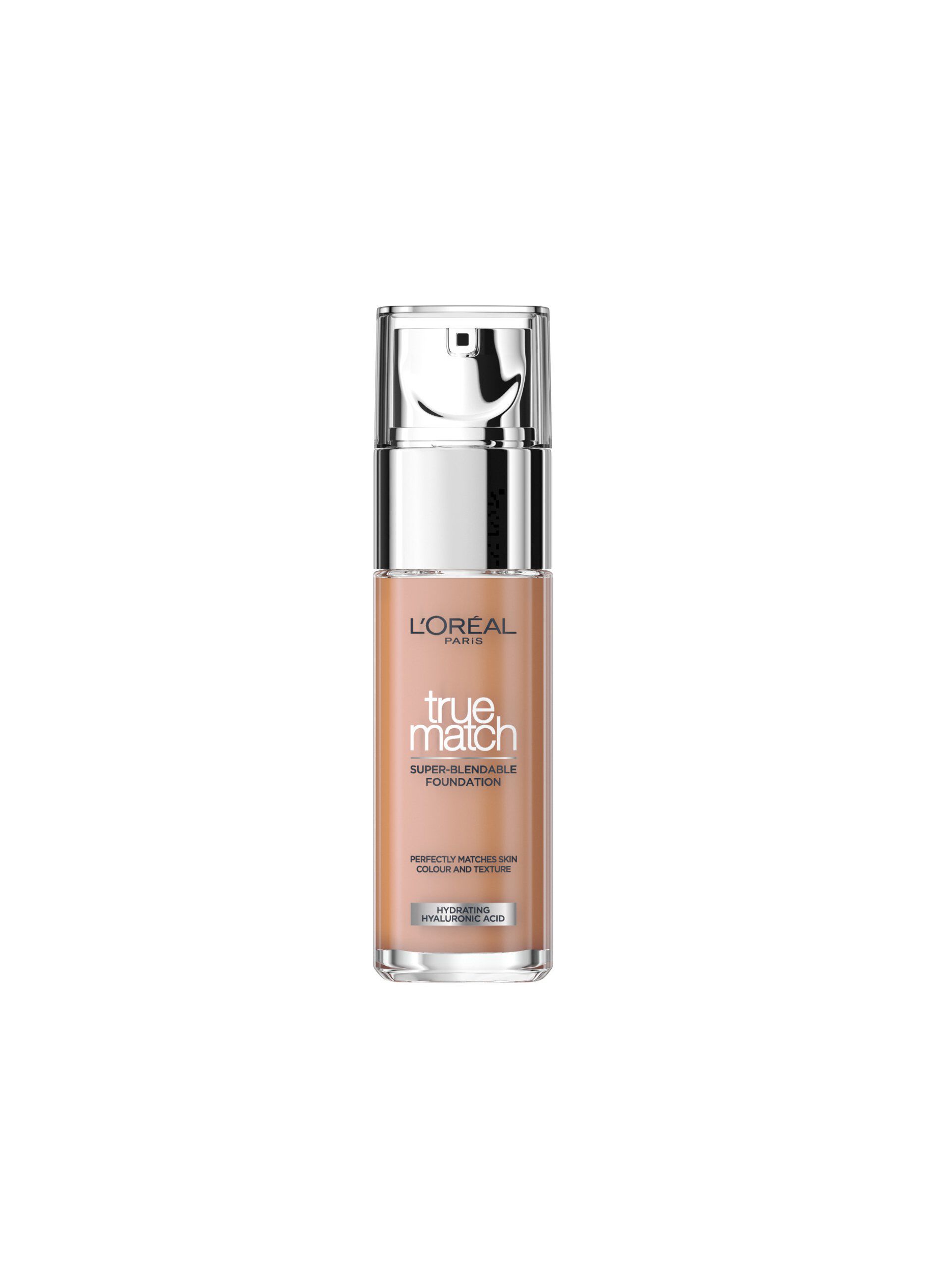 L'Oréal Paris Fondotinta Liquido, Idratazione 24H, Per Tutti Tipi di Pelle, Incarnato dal Colorito Naturale e Uniforme, Formula con Acido Iauluronico, Accord Parfait, 30 ml, 3.5D Golden Peach._0