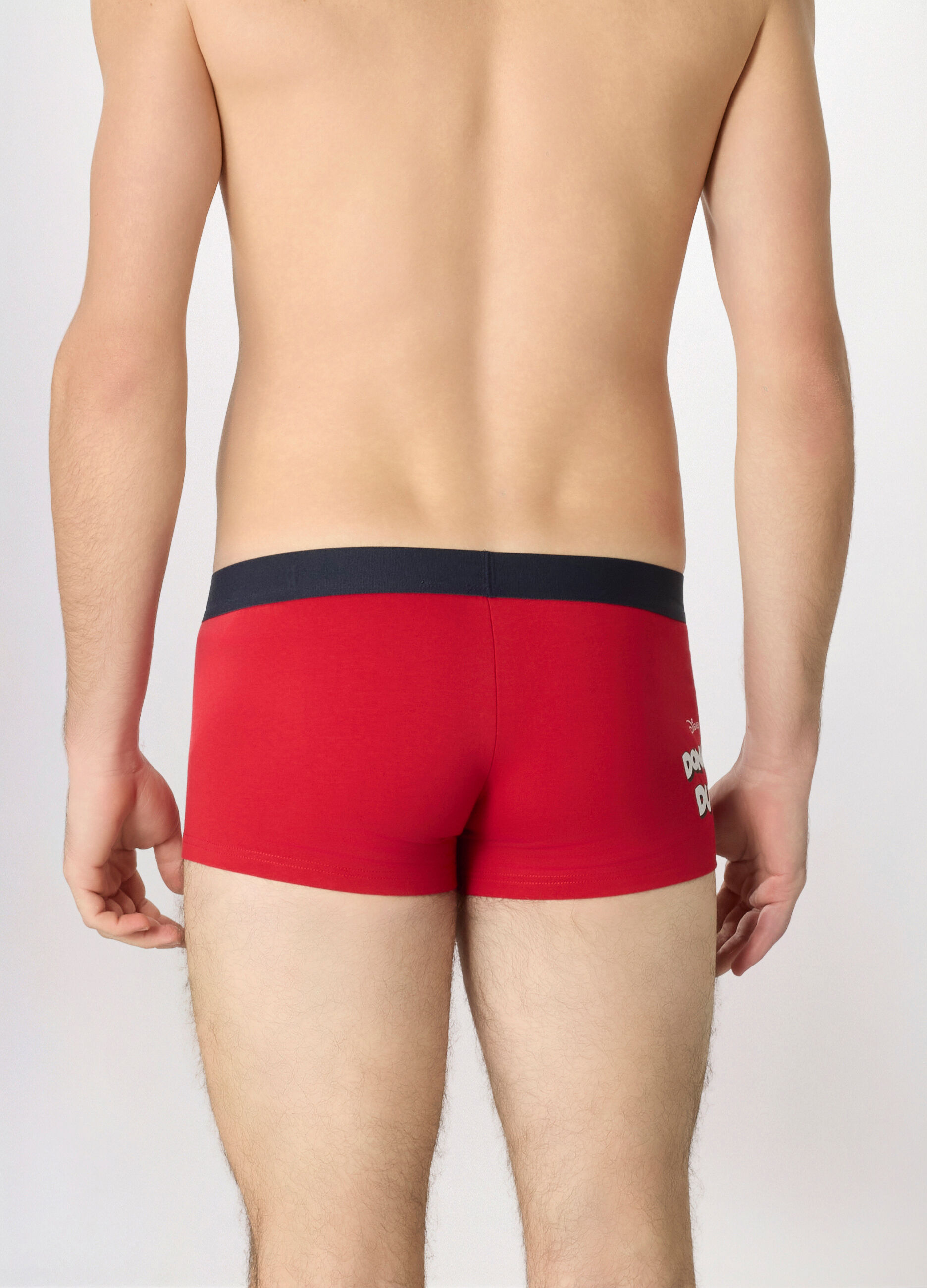 Boxer in cotone stretch Paperino uomo_1