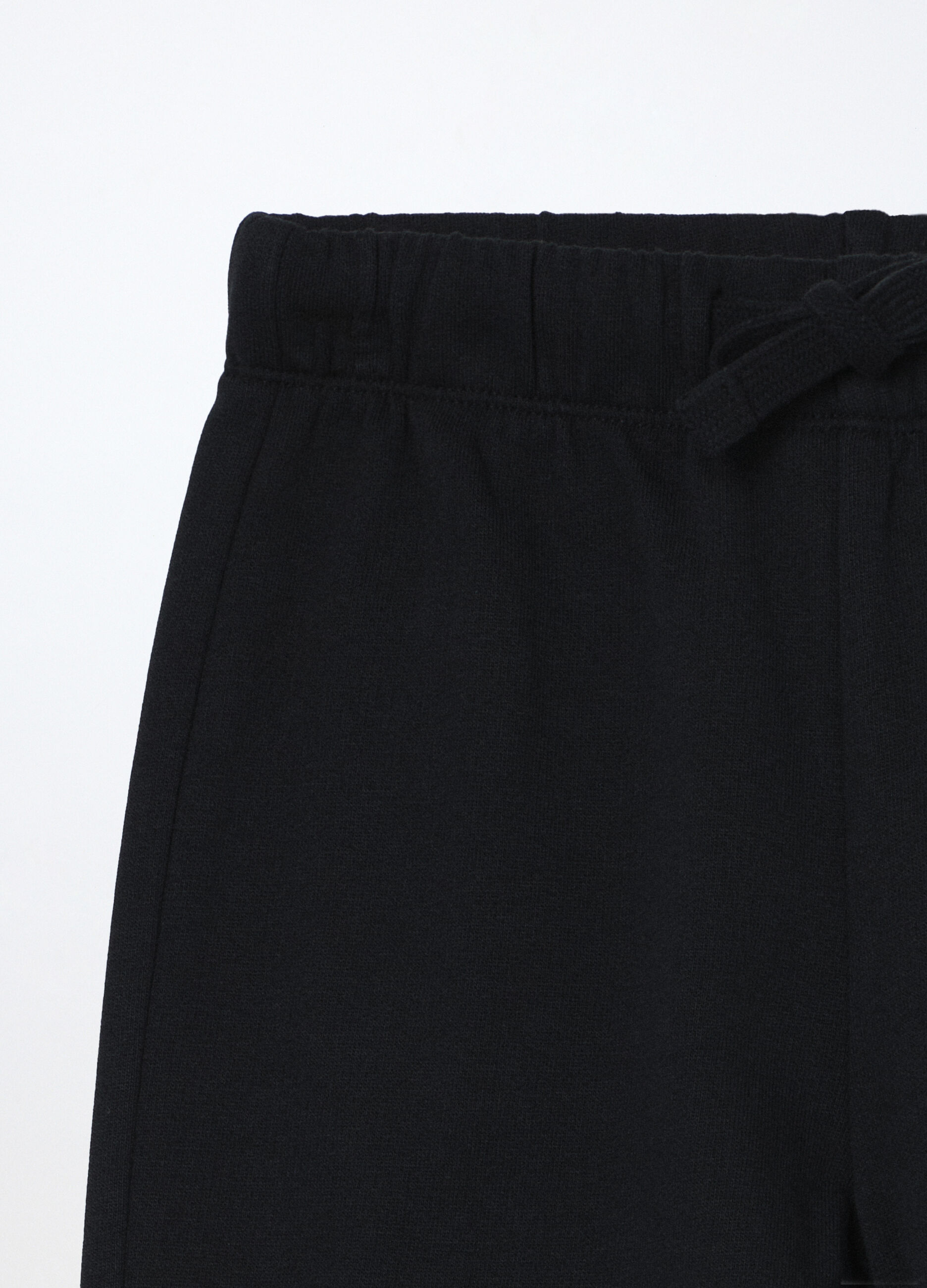 Jogger in puro cotone fleece bambino_2