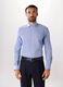 Camicia slim fit con micromotivo uomo_0