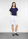 Bermuda regular fit in french terry donna_0