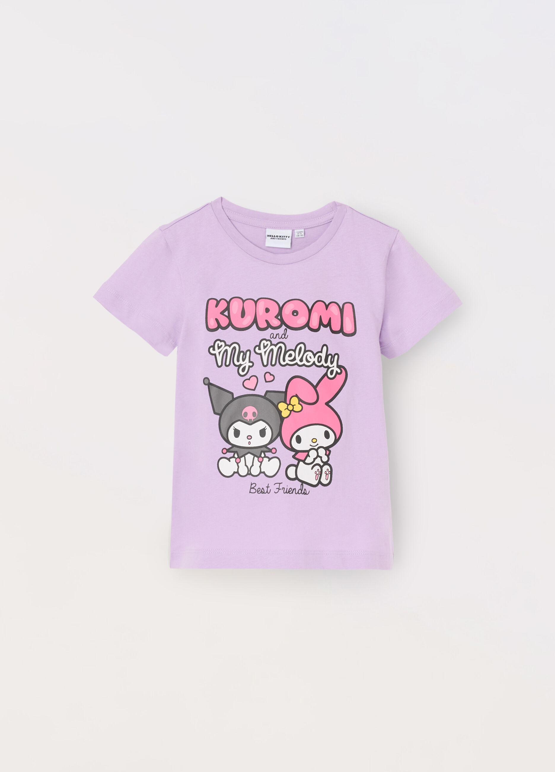 T-shirt Hello Kitty in puro cotone bambina