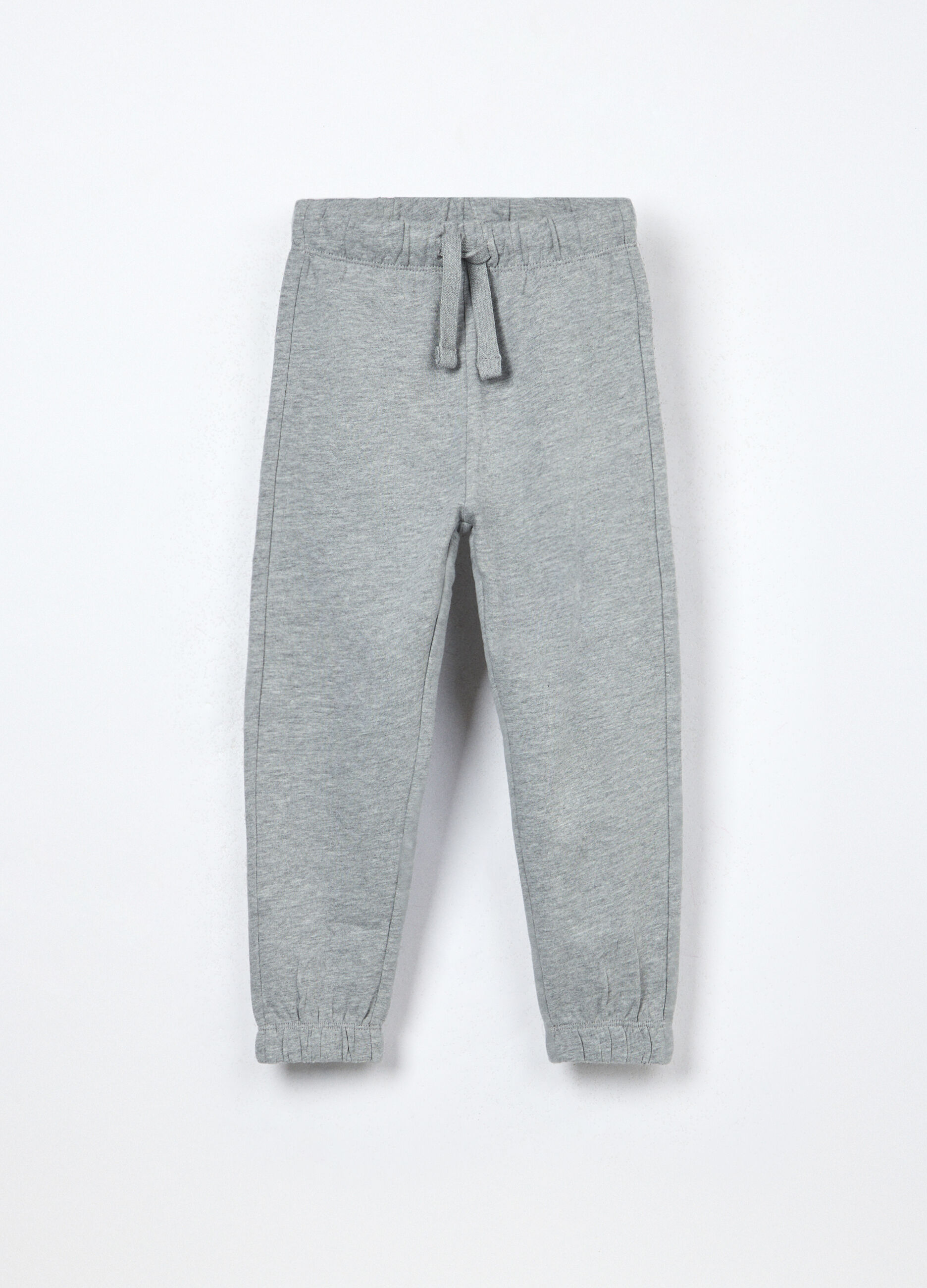 Jogger in french terry di puro cotone ragazzo_0
