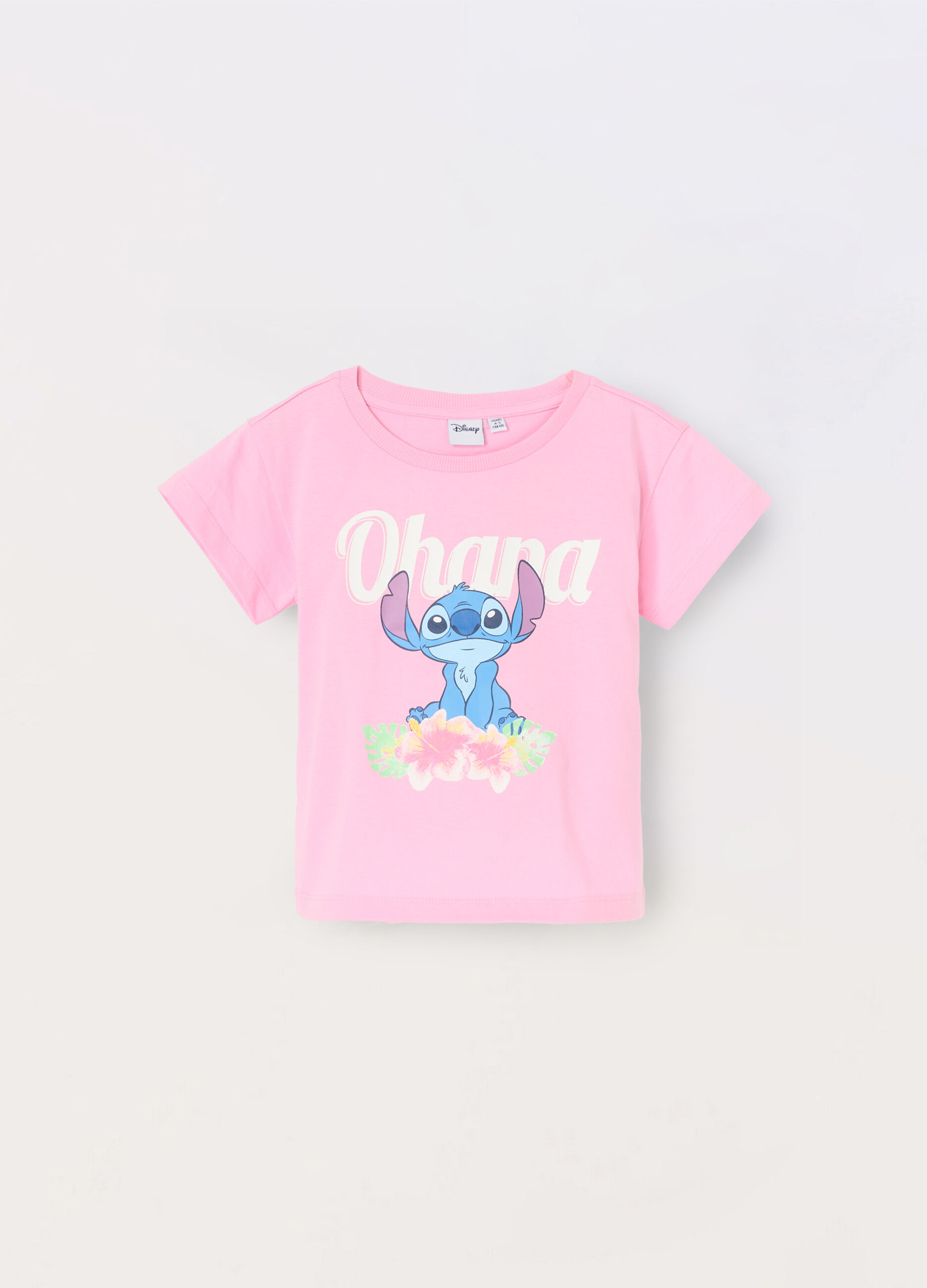 T-shirt Stitch in puro cotone bambina
