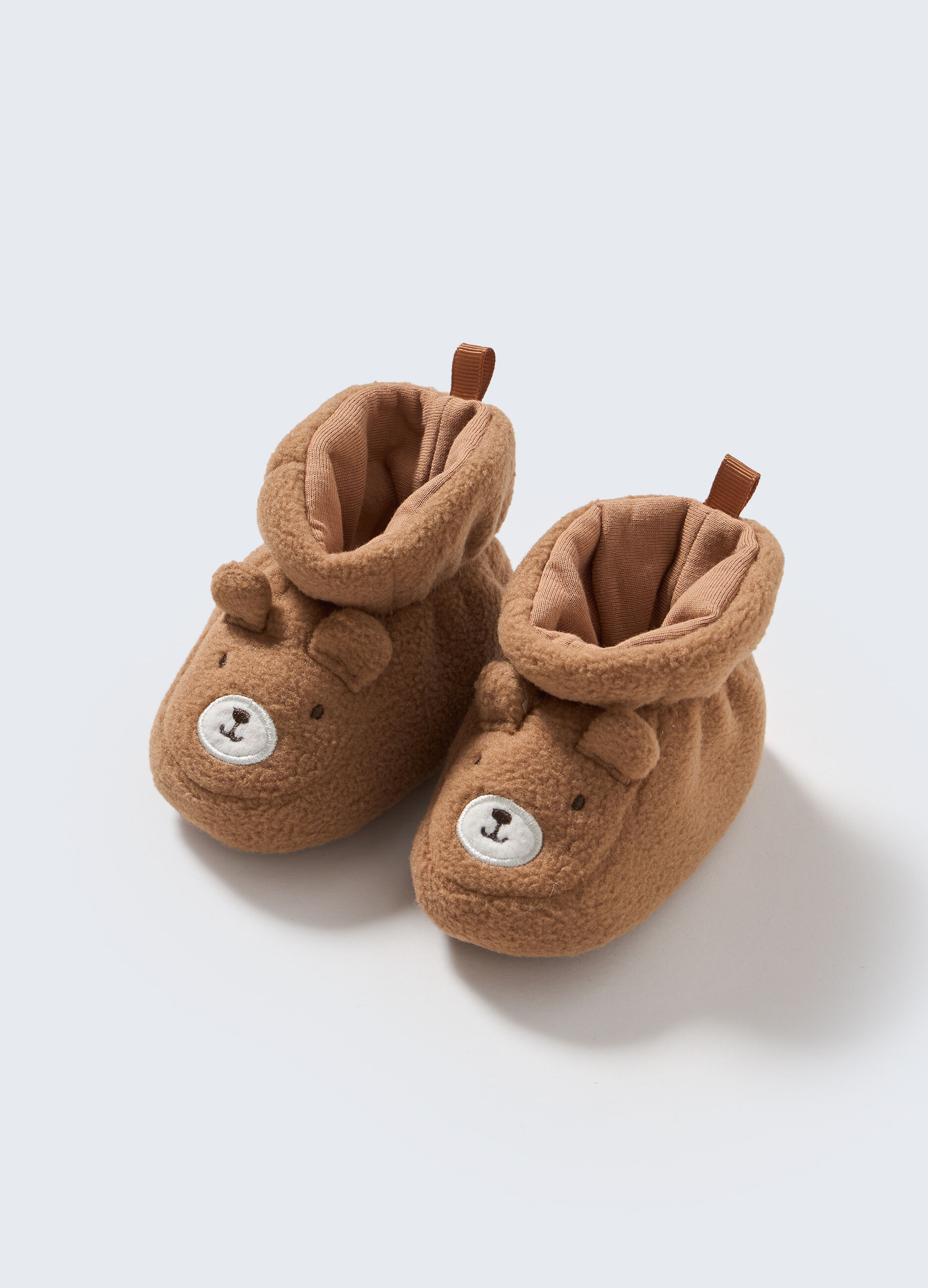 Scarpette in tessuto neonato