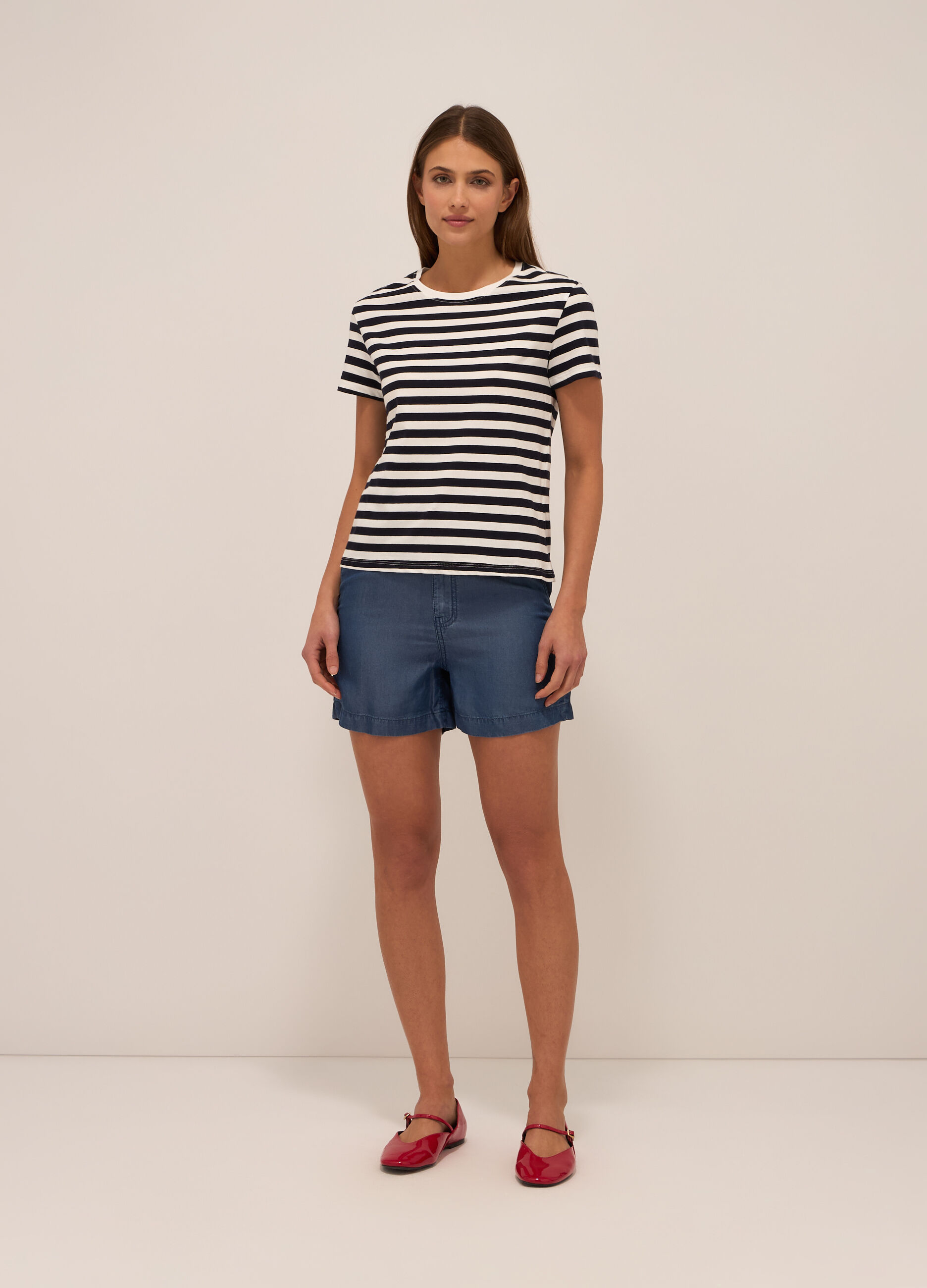 Shorts in pura lyocell donna_0