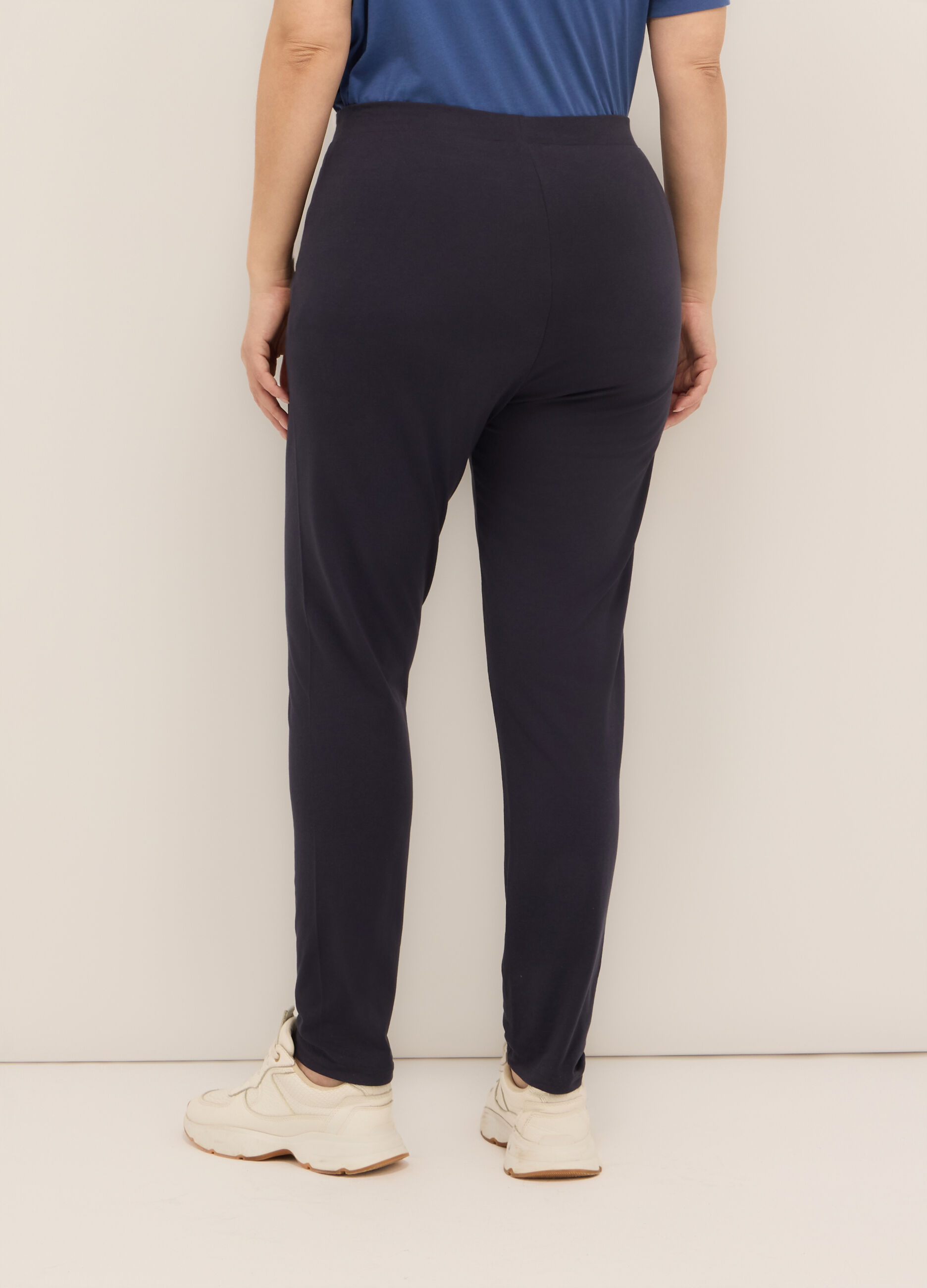 Leggings in cotone stretch donna curvy_1