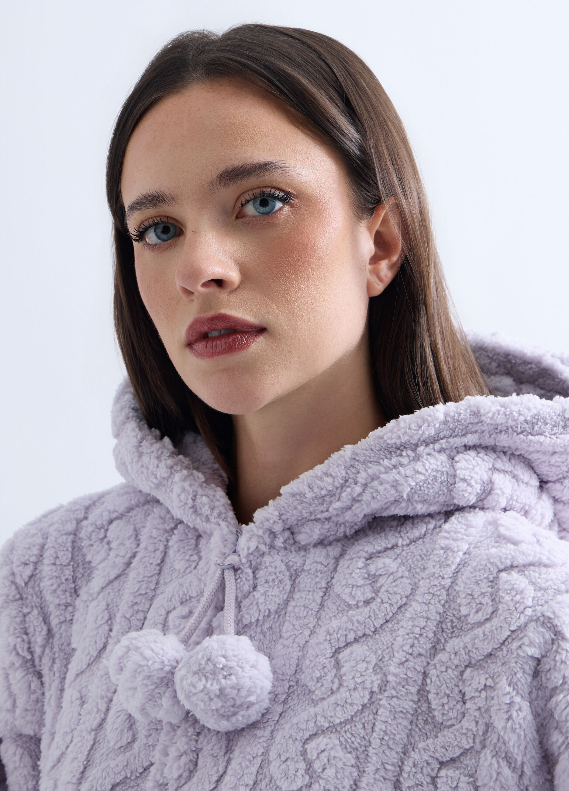 Vestaglia in sherpa donna_2