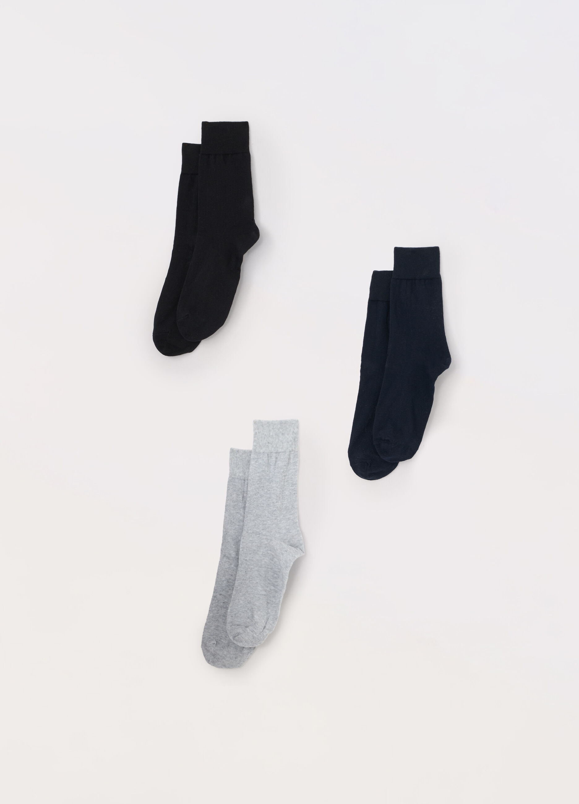 3 pack calze corte in misto cotone uomo_0