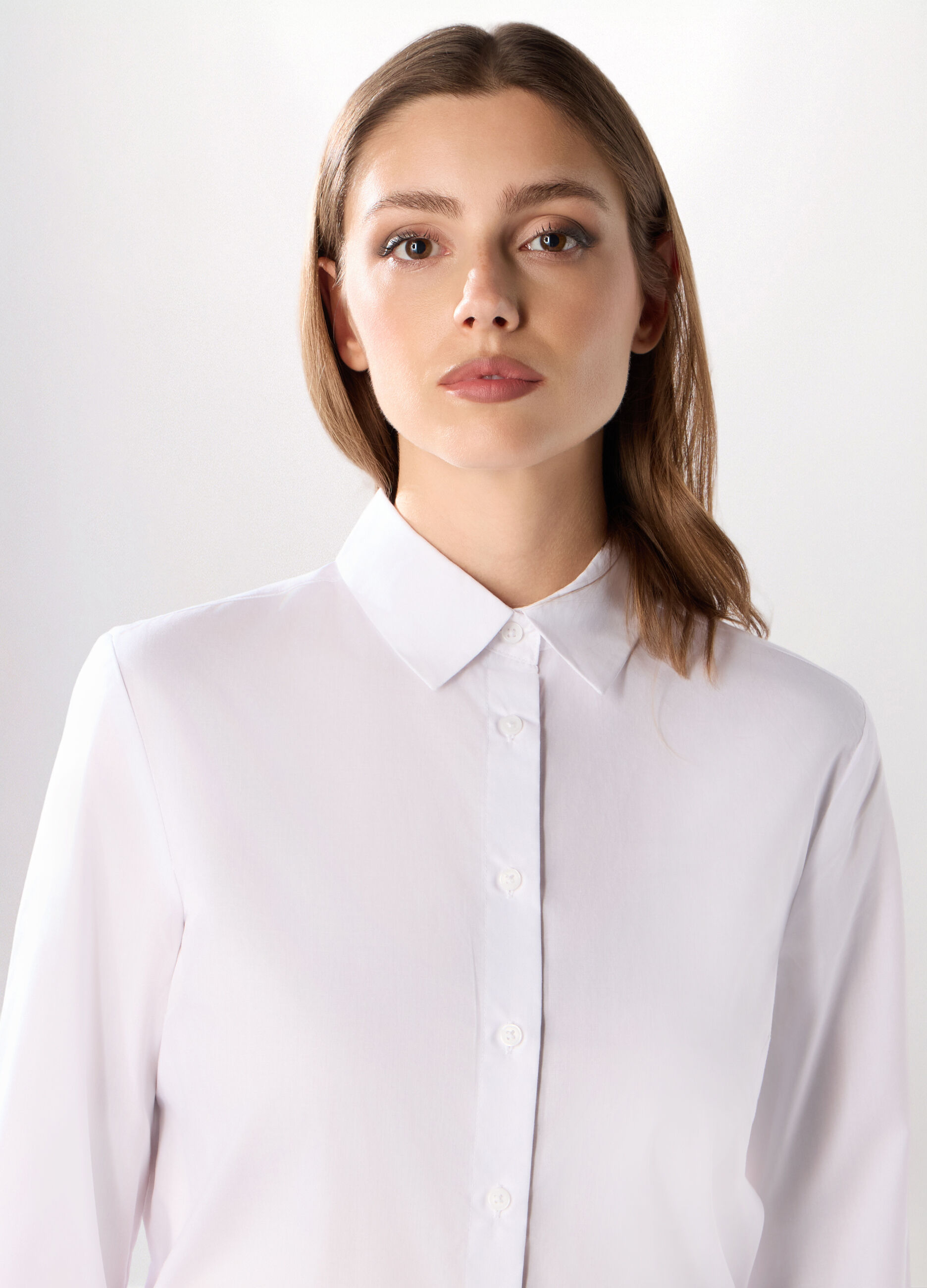 Camicia misto cotone donna_2