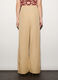 Pantaloni regular fit misto lino donna_2