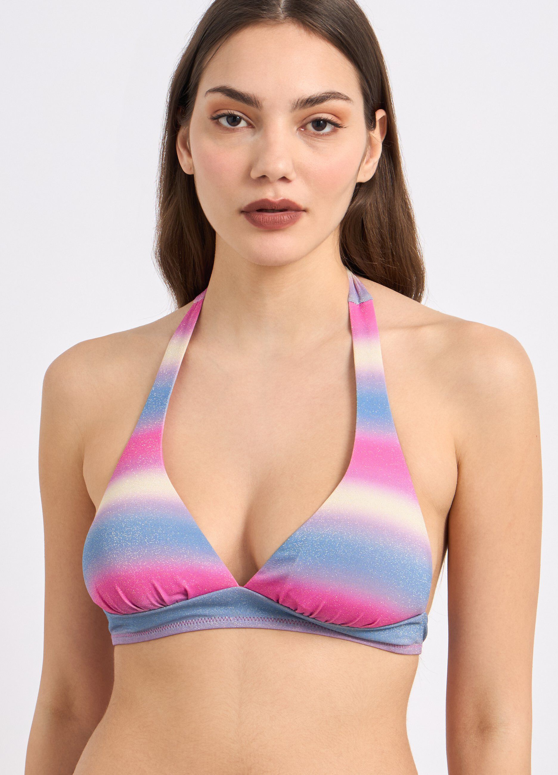 Costume triangolo multicolor donna_2