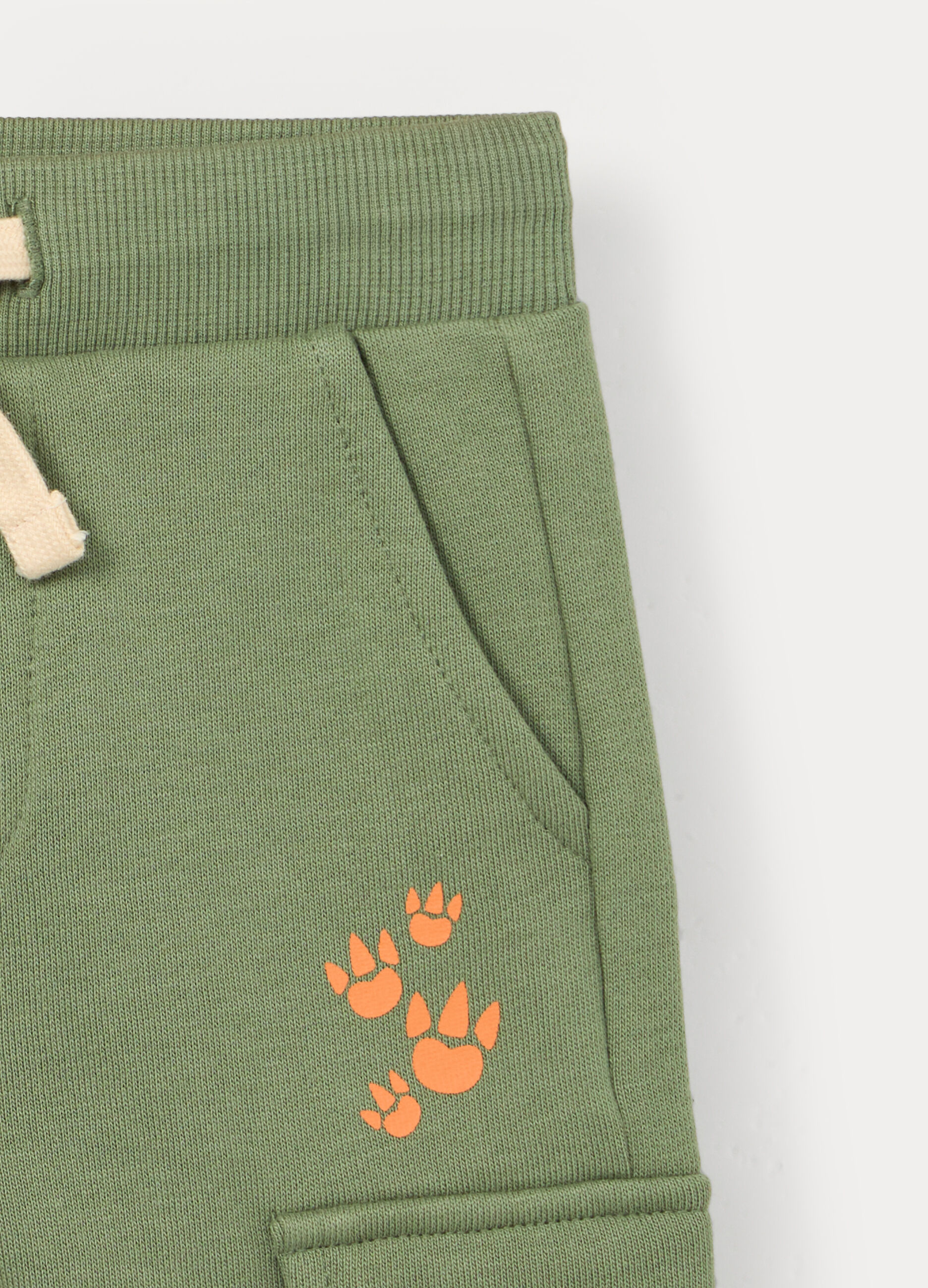 Jogging set in french terry di puro cotone bimbo_3