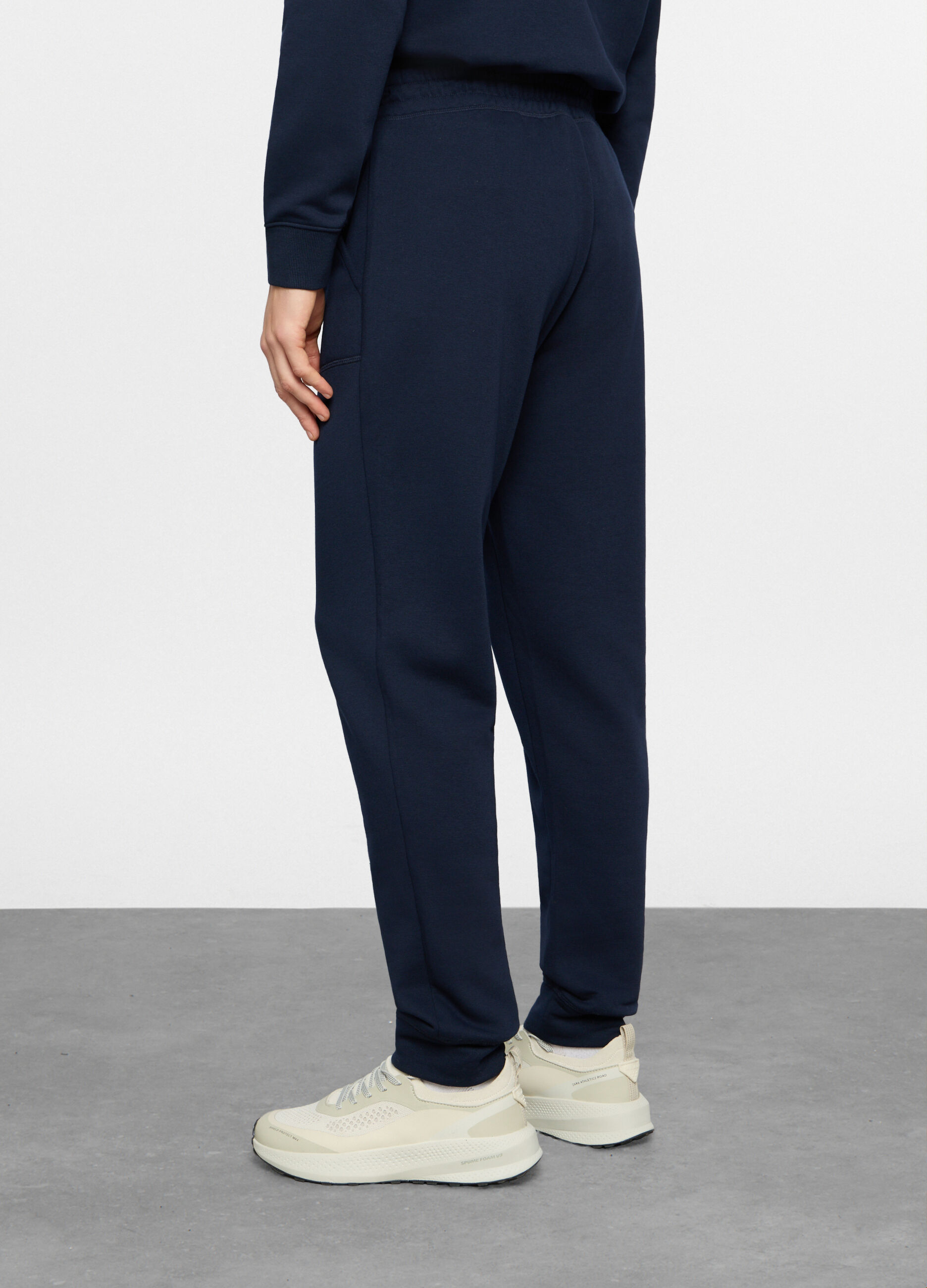 Jogger in misto cotone uomo_1