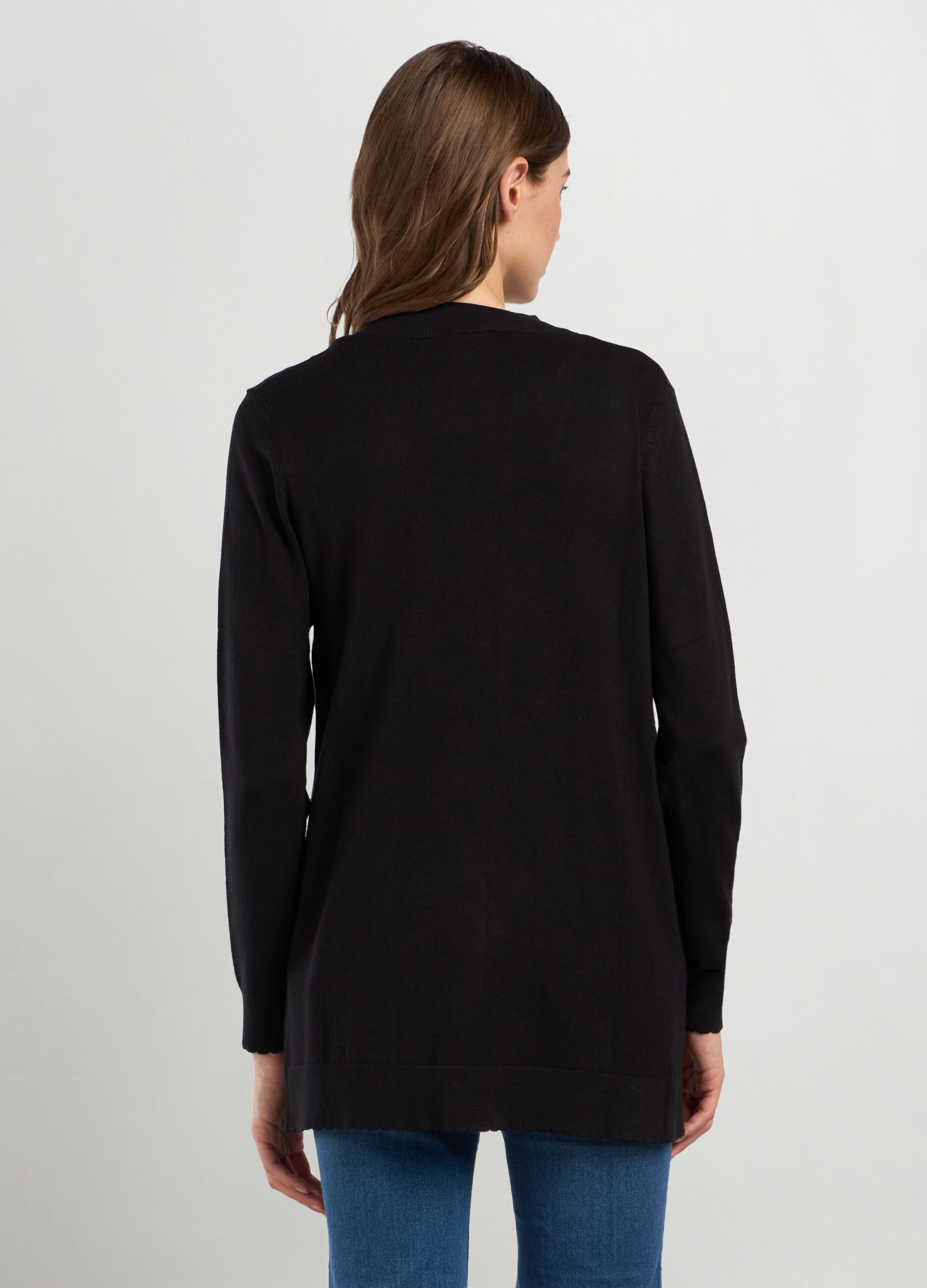 Cardigan misto viscosa donna_1