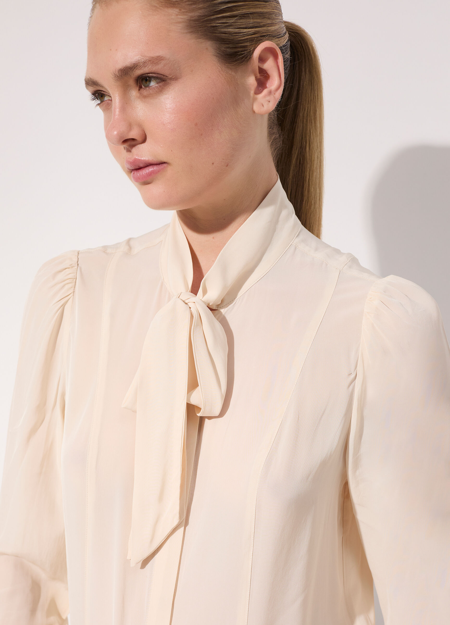 Camicetta in pura viscosa crêpe donna_3