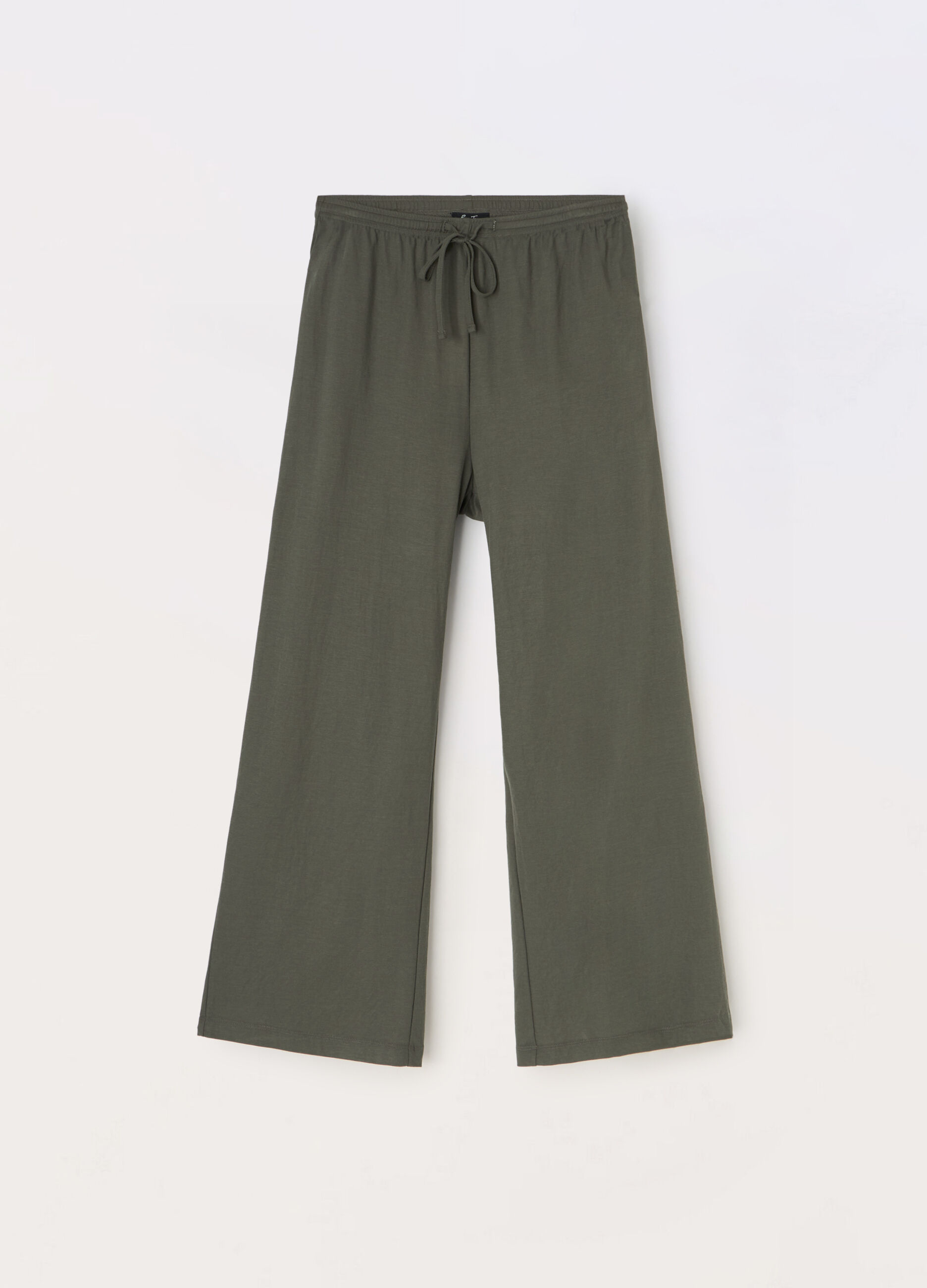 Pantaloni Piquet misto viscosa donna curvy_0