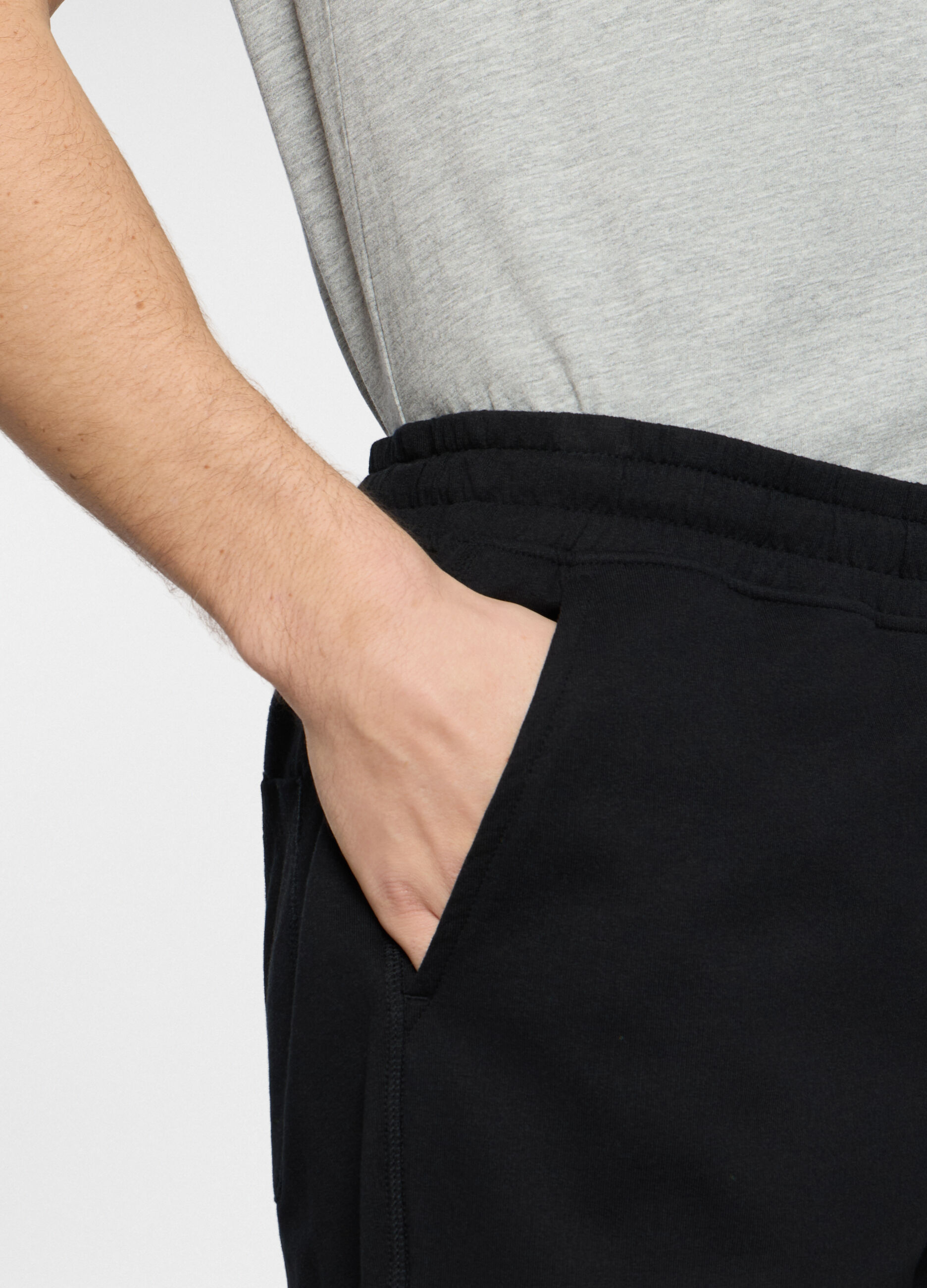 Bermuda in felpa di cotone uomo_2