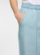 Jogger fit straight in Lyocell con vita elasticata donna_3