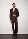 Blazer regular fit in lino uomo_0