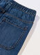 Shorts in denim di misto cotone bambino_1