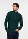 Cardigan lupetto con zip intera uomo_0