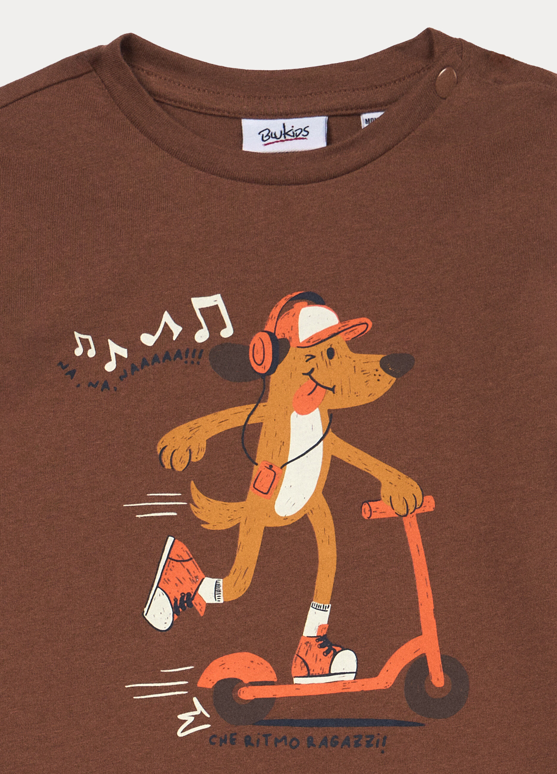 T-shirt in jersey di puro cotone bimbo_2