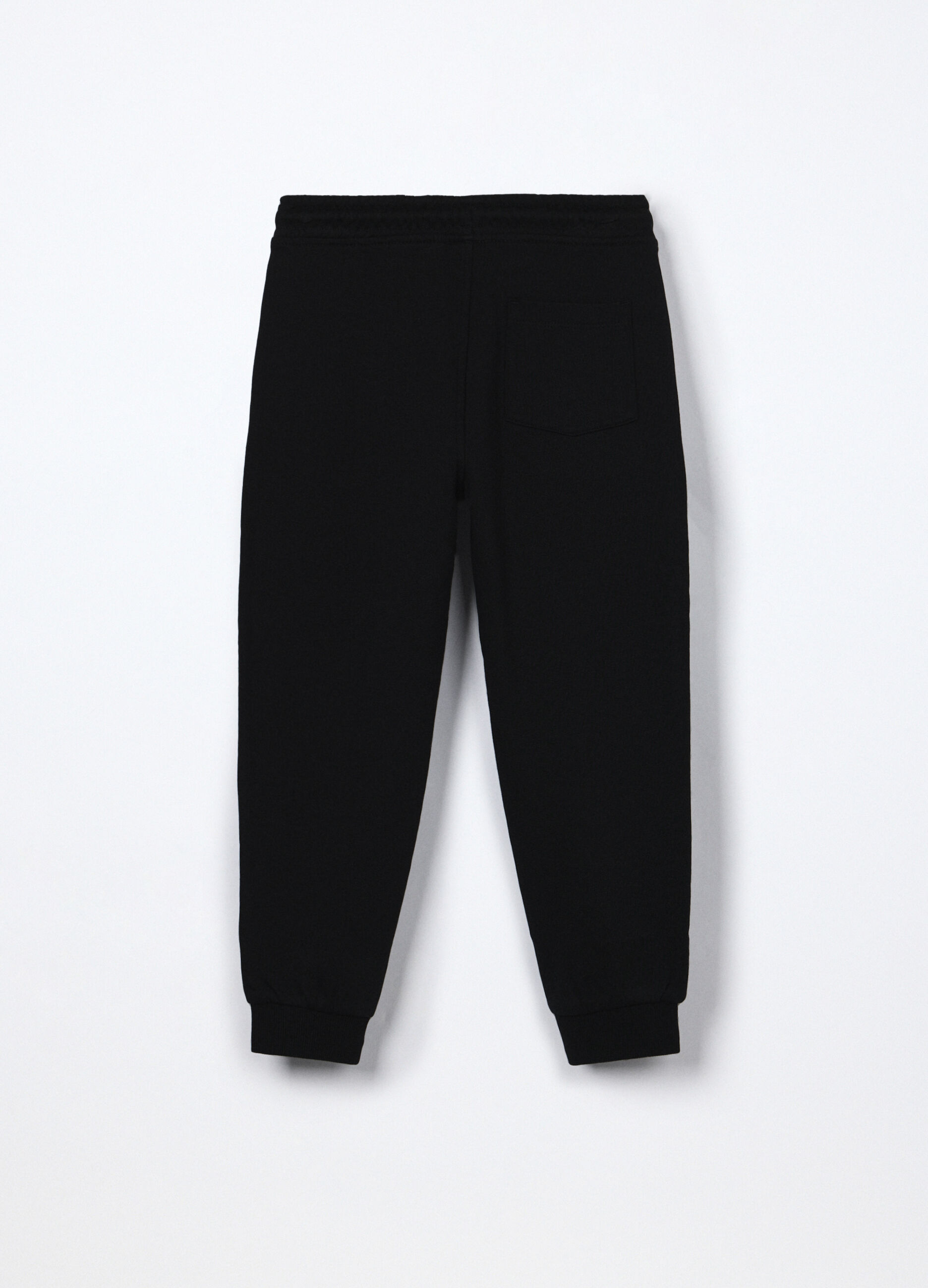 Jogger in french terry di cotone bambino_1