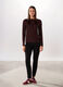 Pantaloni lunghi in punto Milano donna_0
