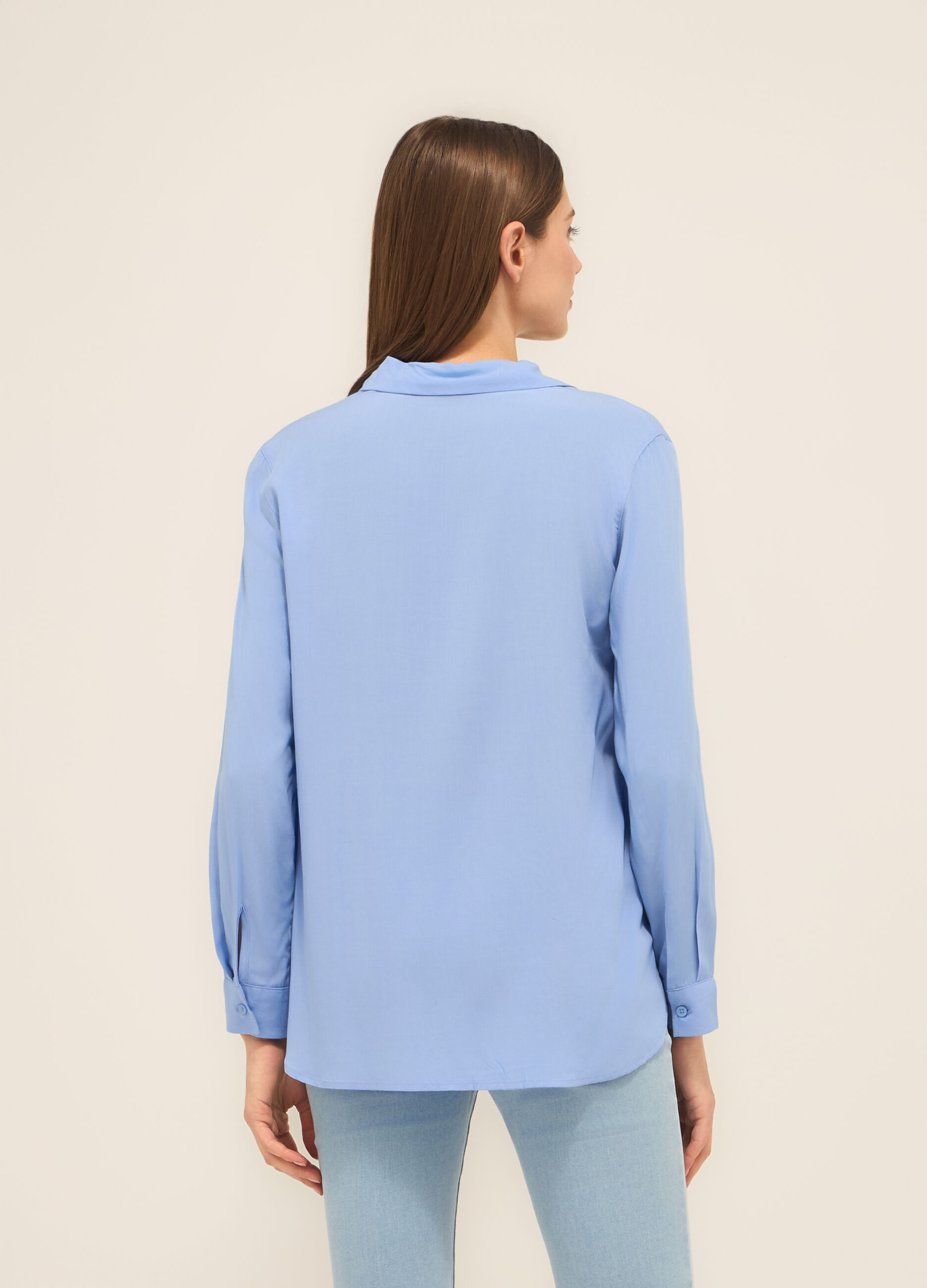 Blusa in pura viscosa donna_1