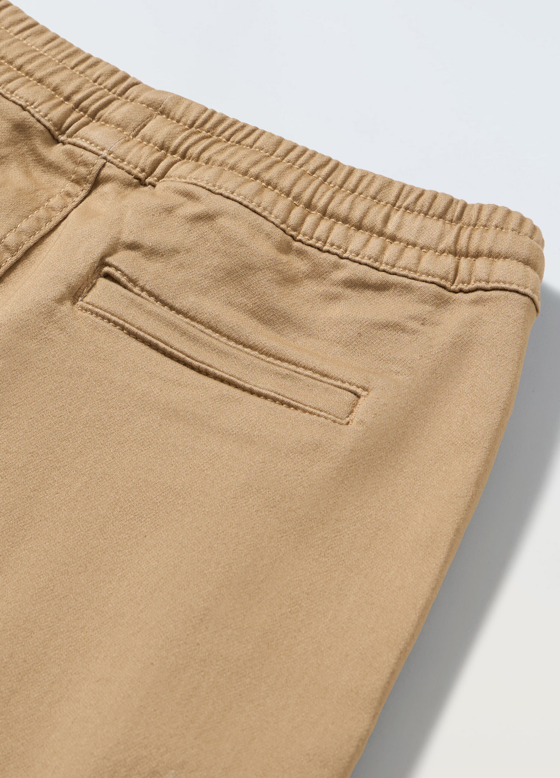 Joggers cargo in french terry stretch ragazzo_1