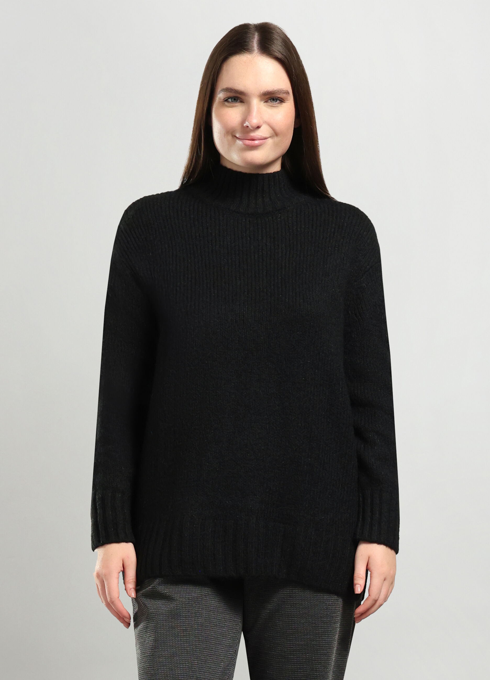 Tricot misto lana donna curvy_0